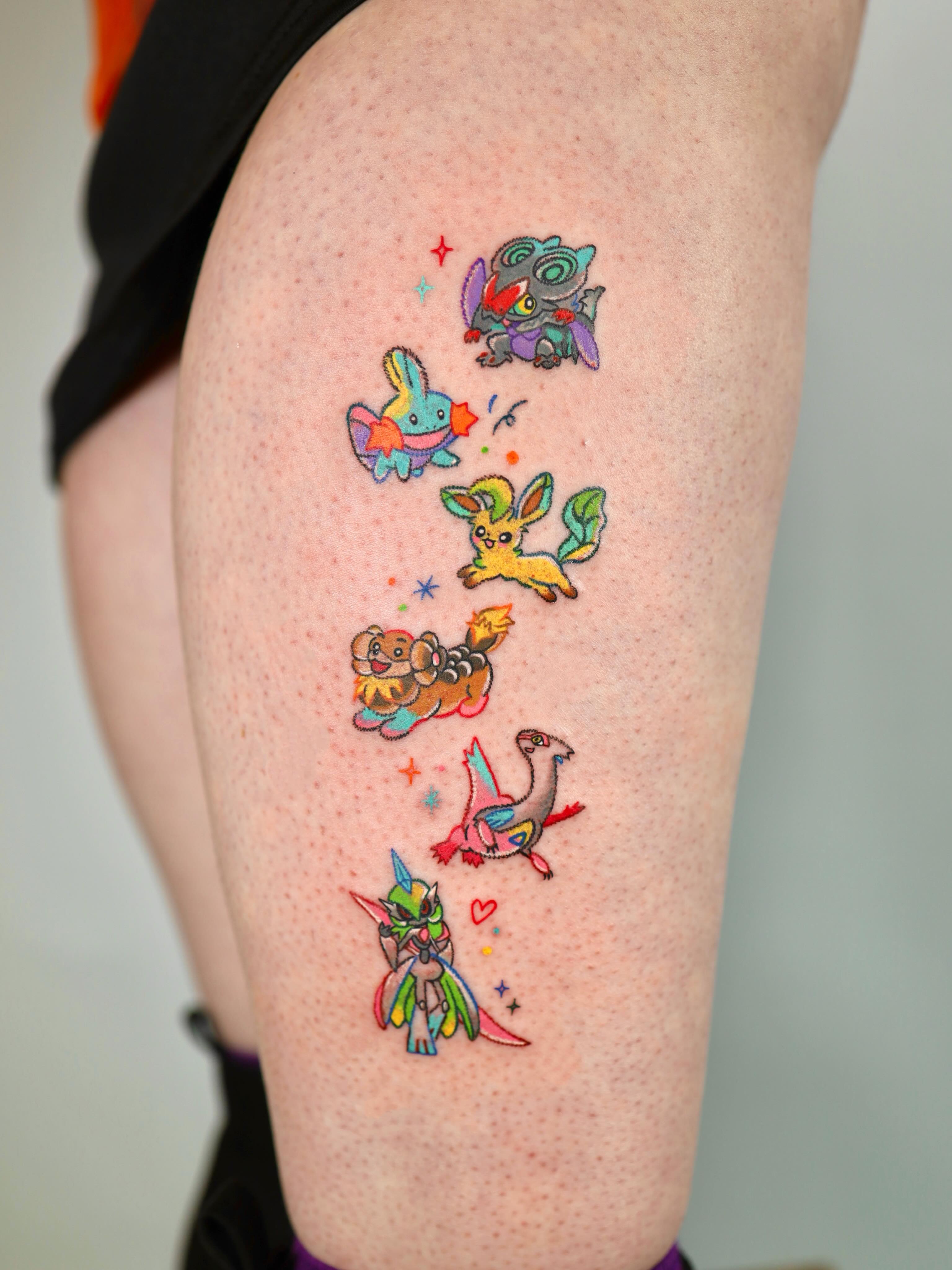 Tattoo by @kettle_tats โ dotwork