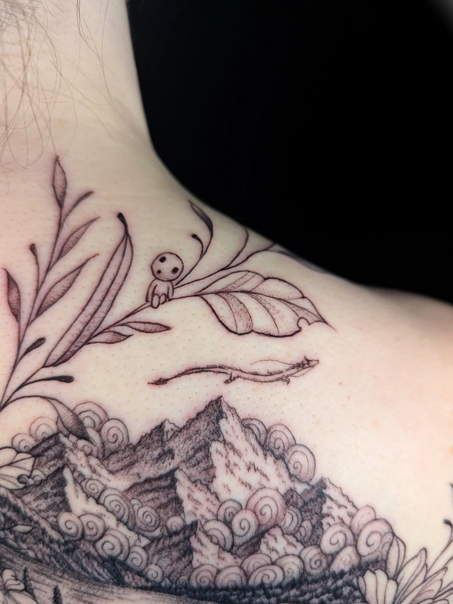 Tattoo by @fairytale_tattoos — black_and_grey, realism