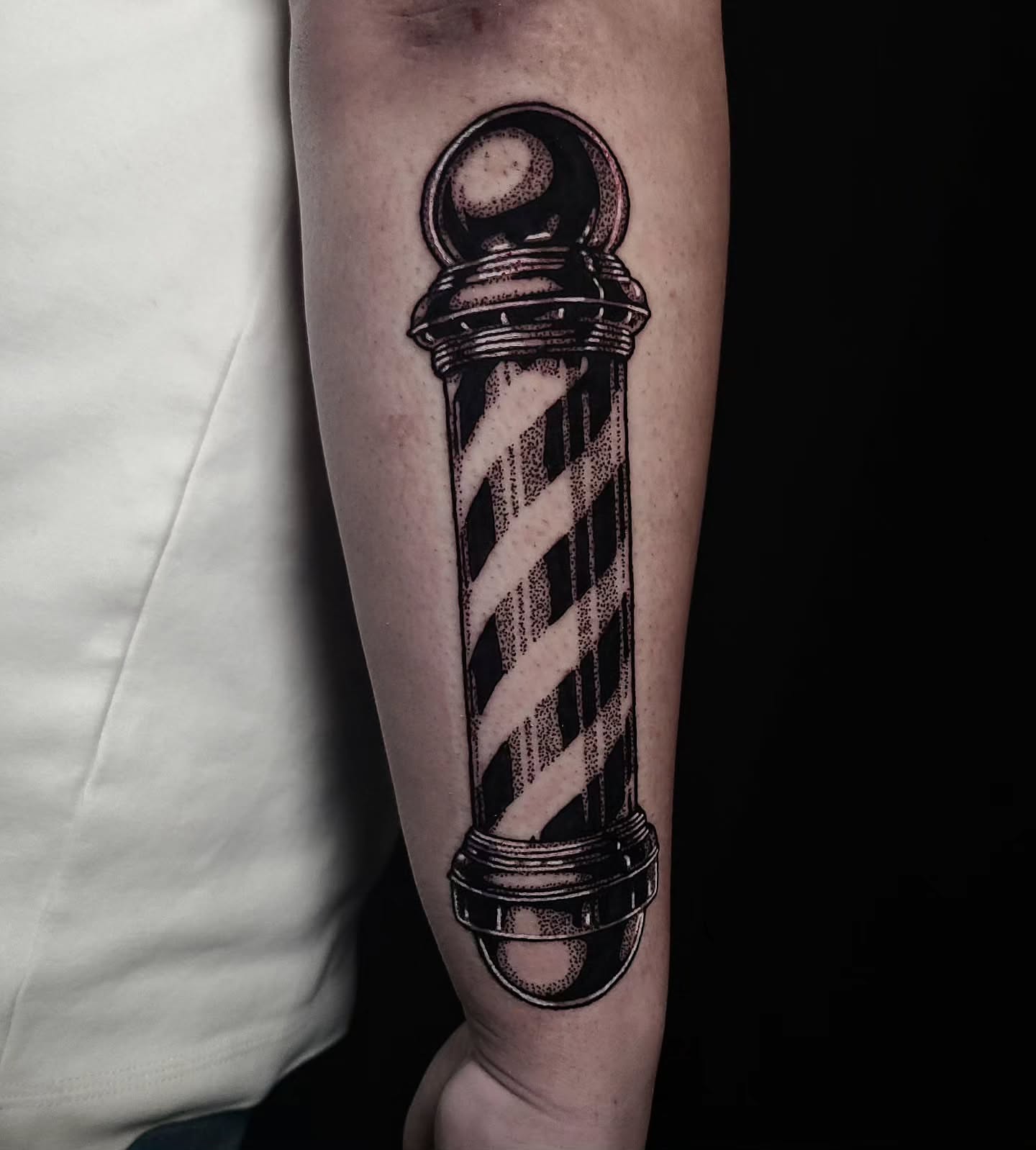 Tattoo by @alexanderstairstattoos — dotwork
