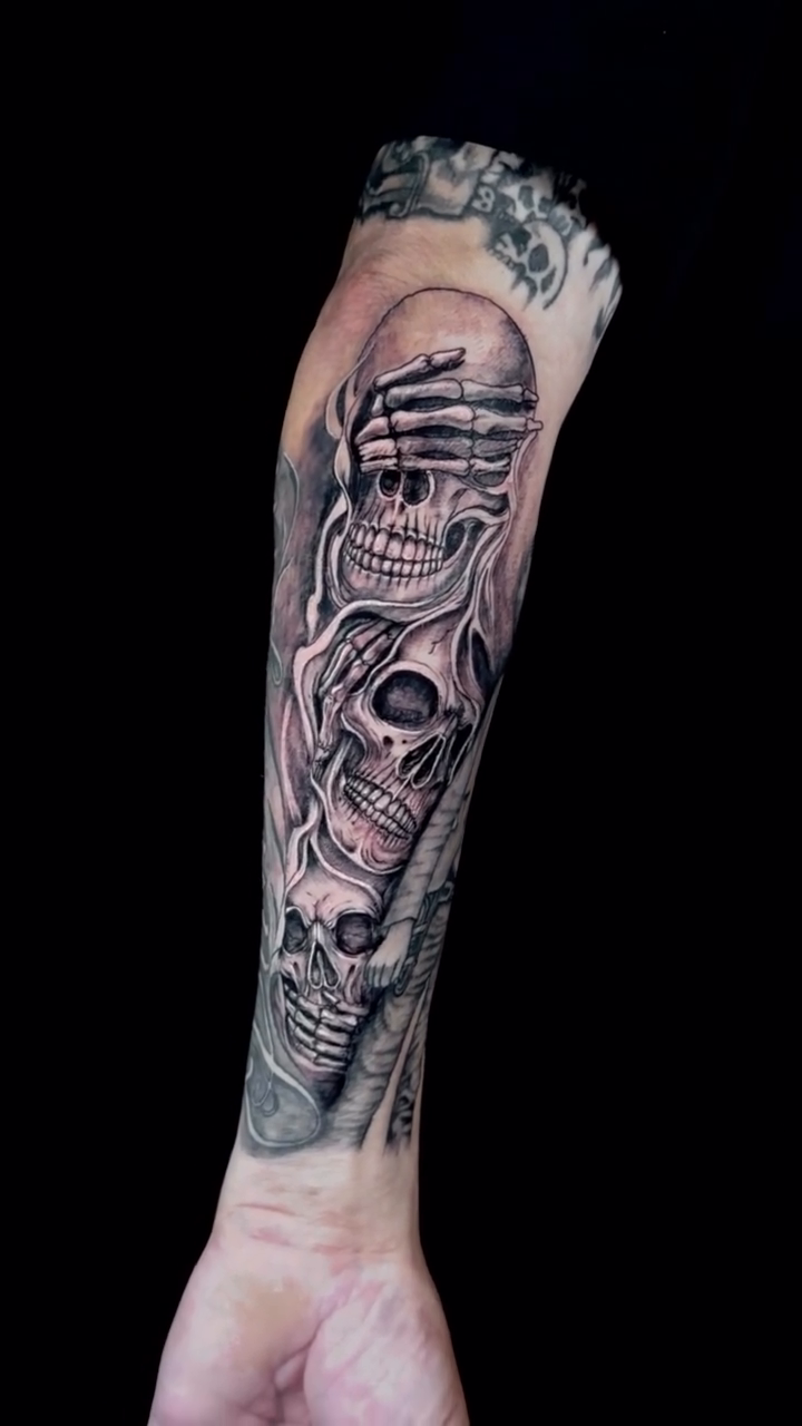 Tattoo by @inked_by_storm_sdt — dark_realism, black_and_grey