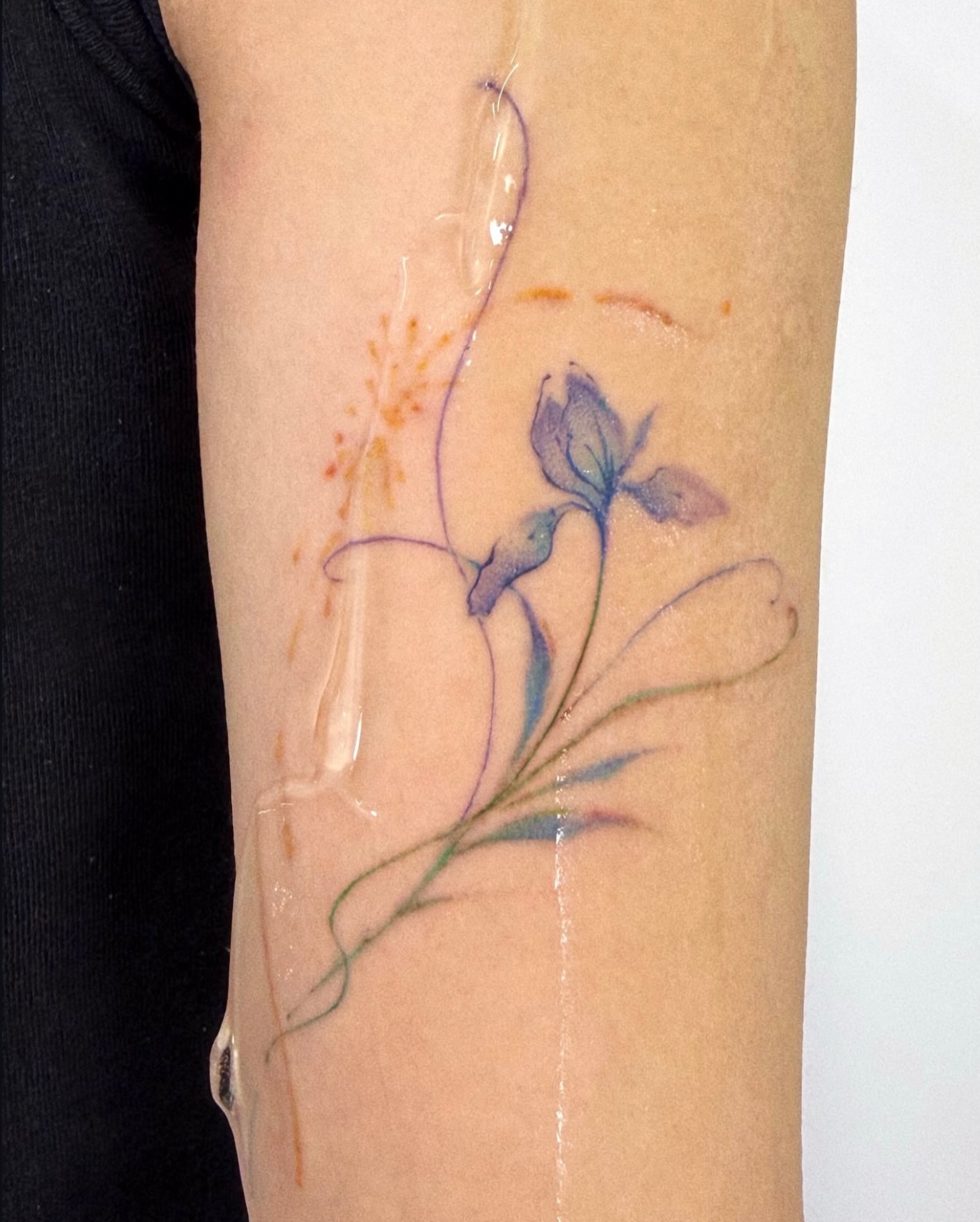 Tattoo by @havefun_tattoo — watercolor