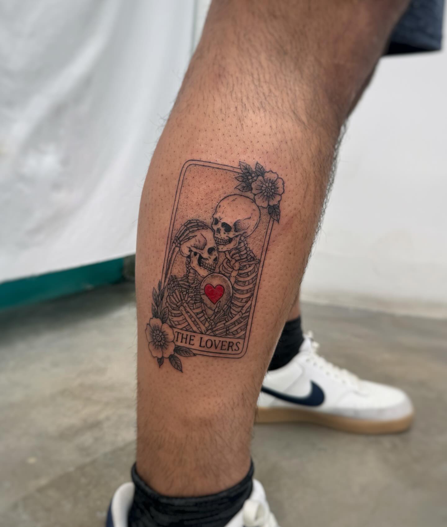 Tattoo by @naleak_tattoo — dotwork, black_and_grey