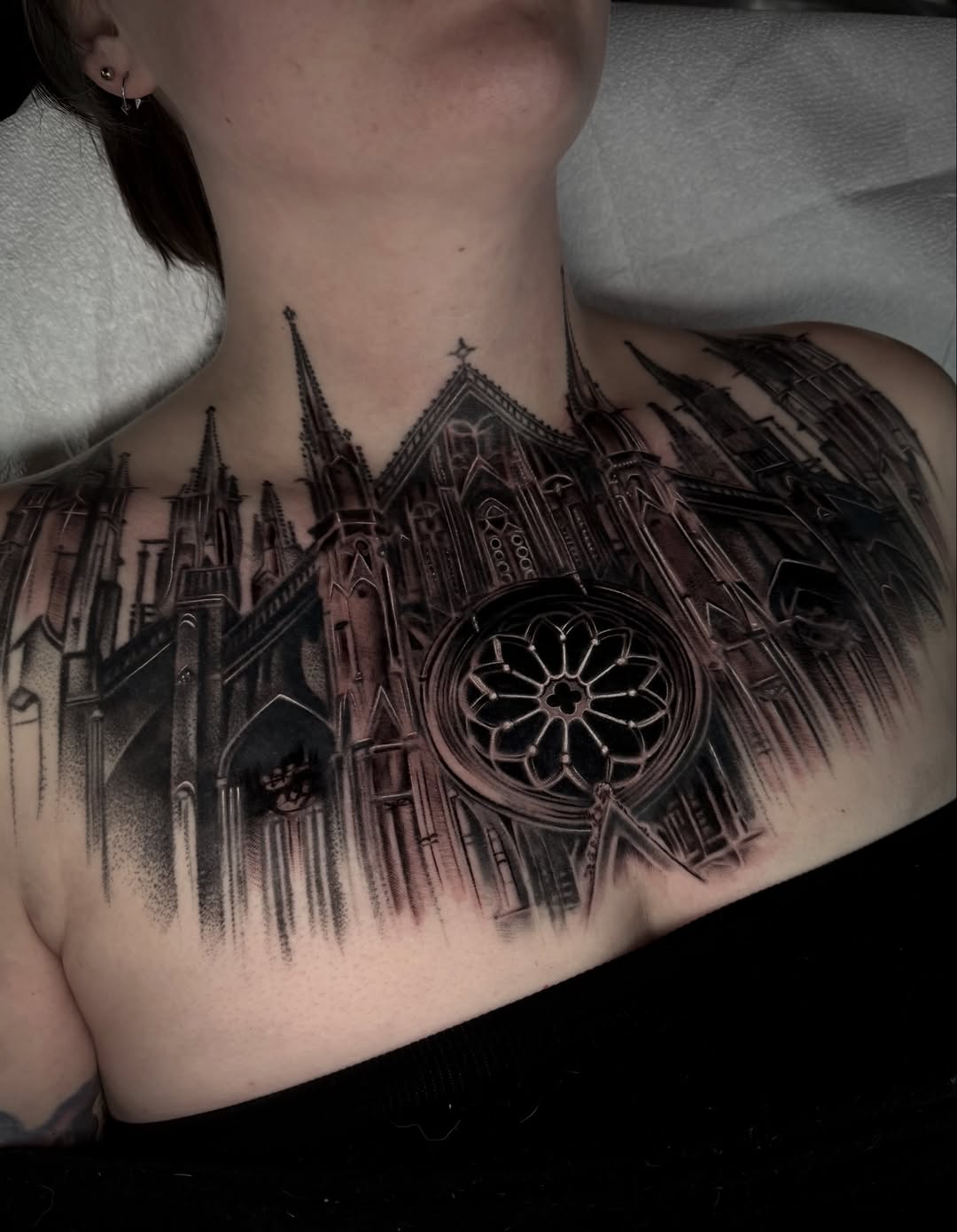 Tattoo by @caroline_yurek_tattoo — black_and_grey, realism