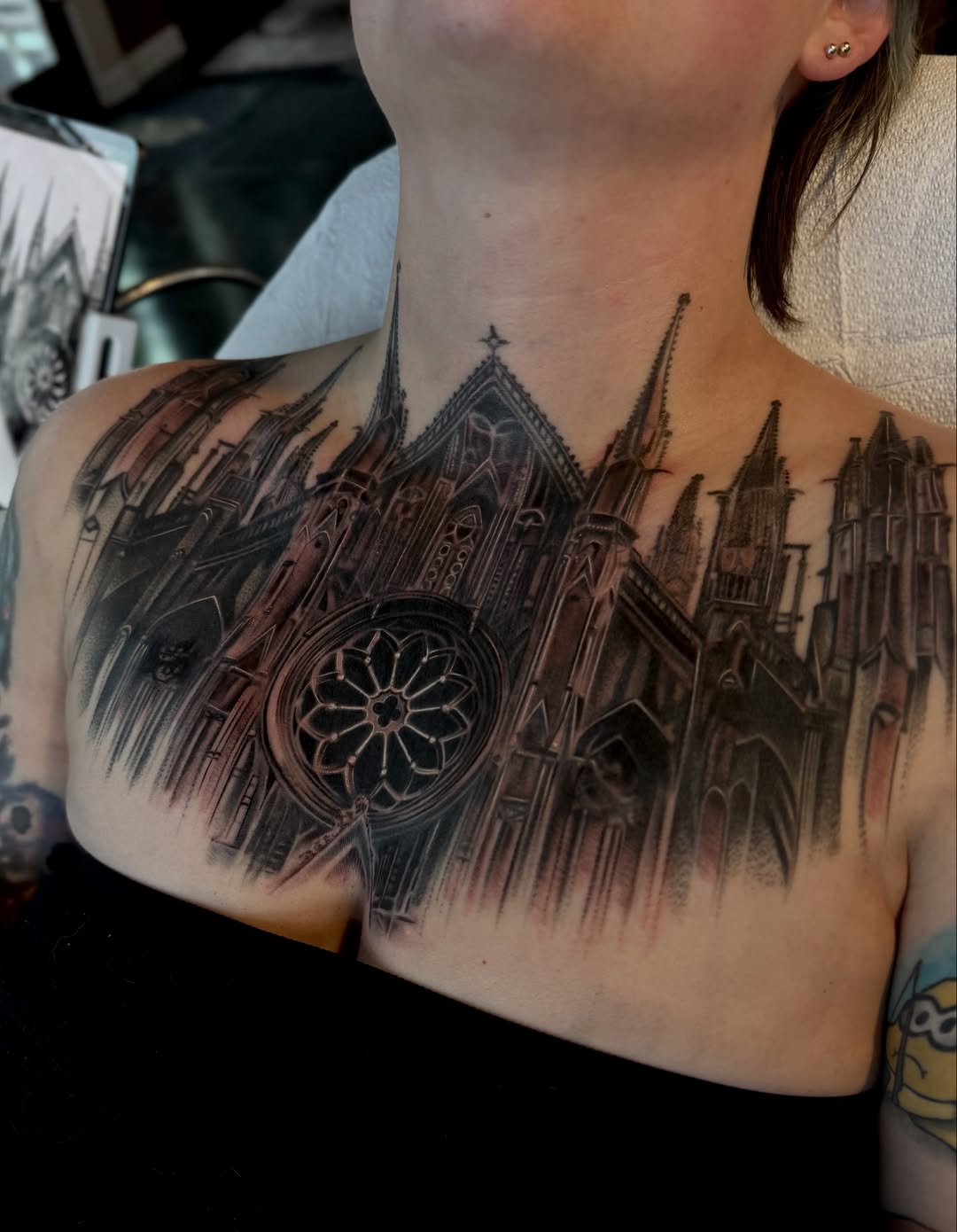 Tattoo by @caroline_yurek_tattoo — black_and_grey, realism