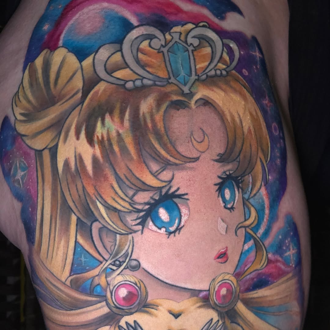 Tattoo by @tattoosbynicmann — anime