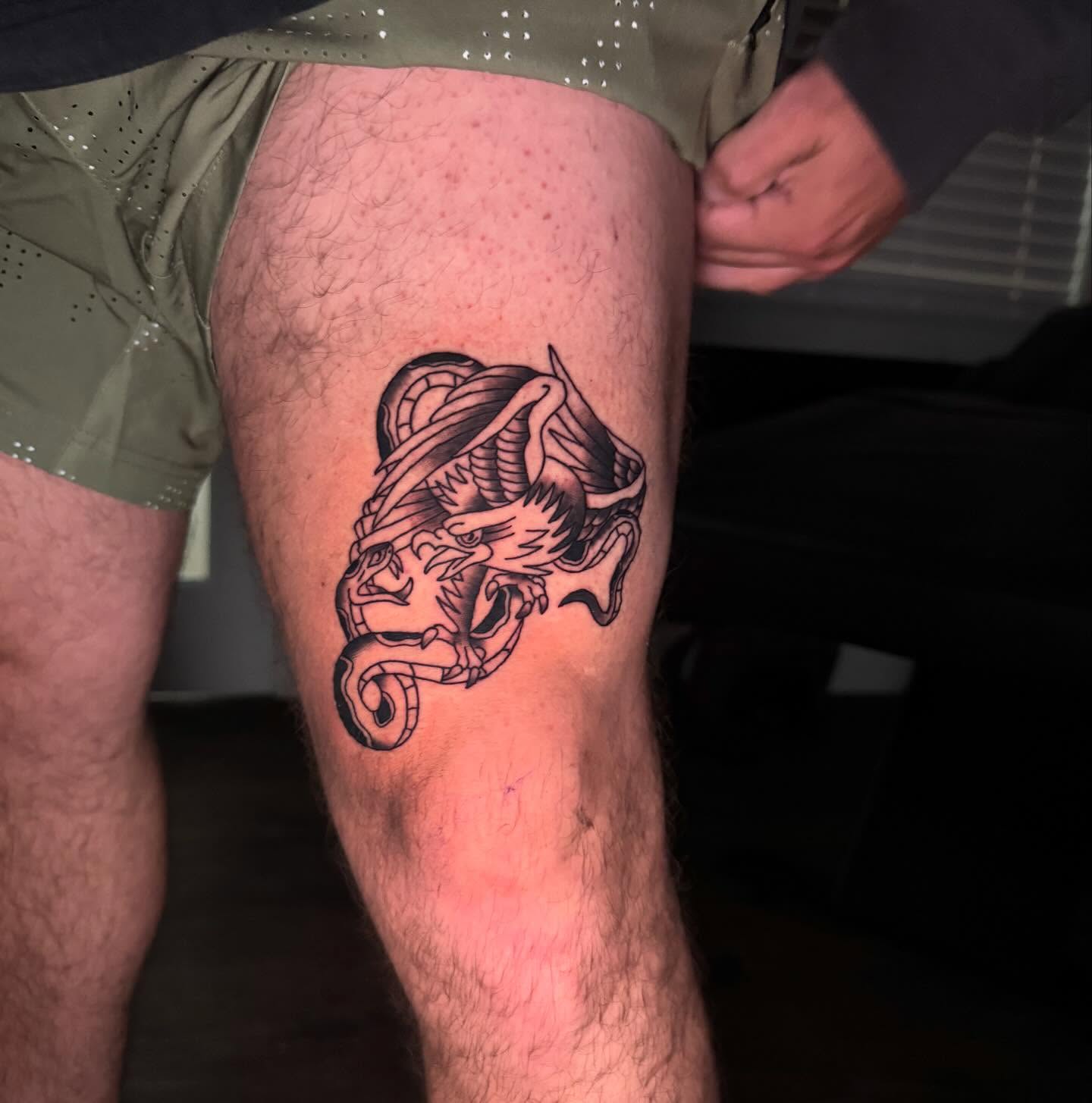 Tattoo by @coopstattoos25 — black_and_grey