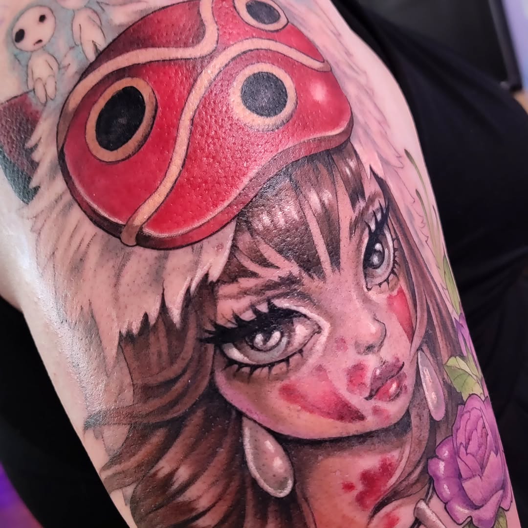 Tattoo by @kerryfairytattoos β realism, anime