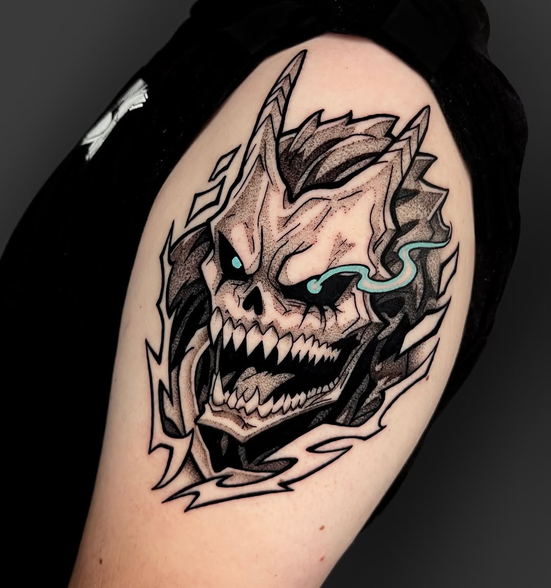 Tattoo by @a.v.tattoos — new_school, dotwork