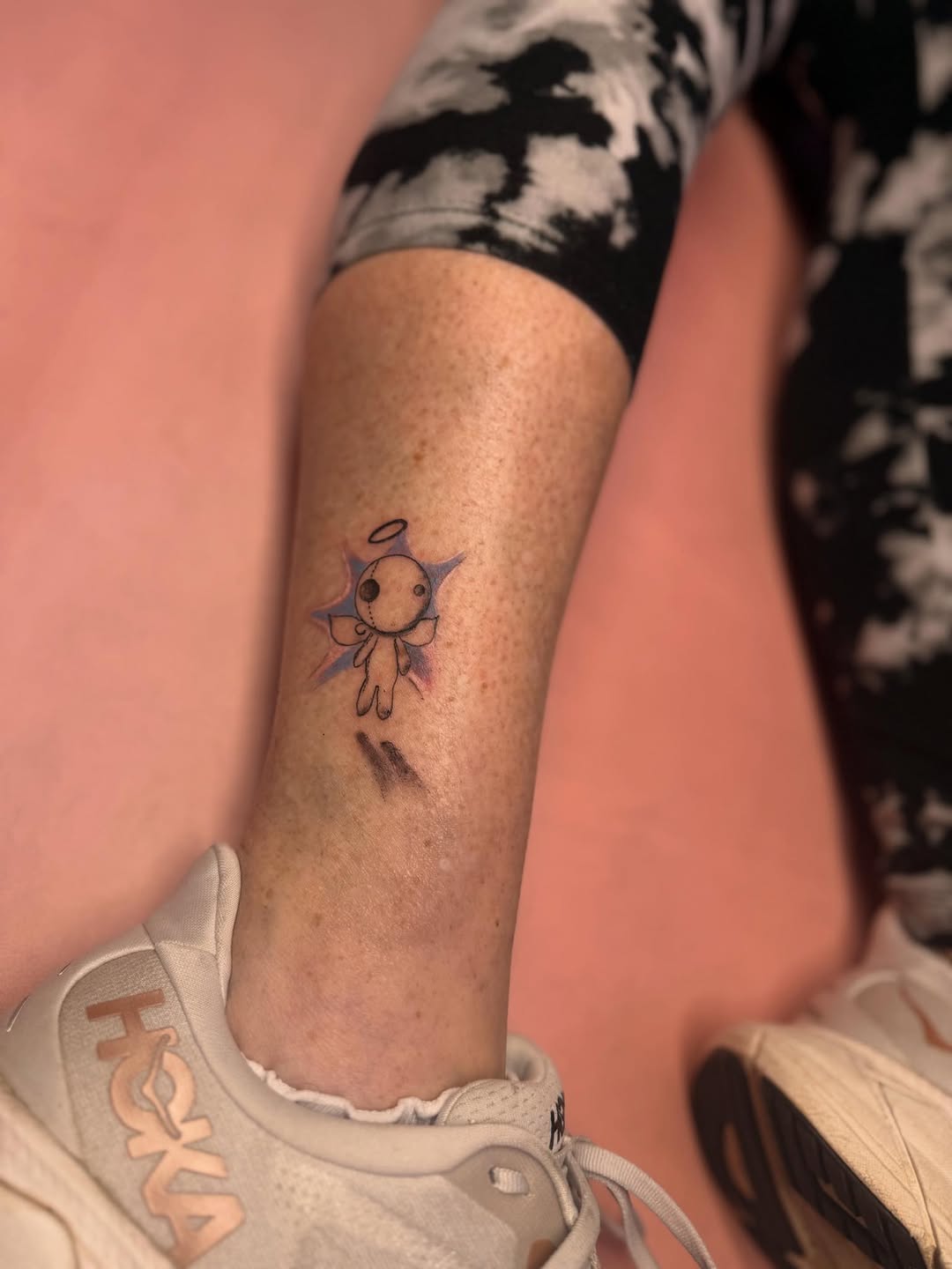 Tattoo by @santos.tattoos.official — anime, fine_line