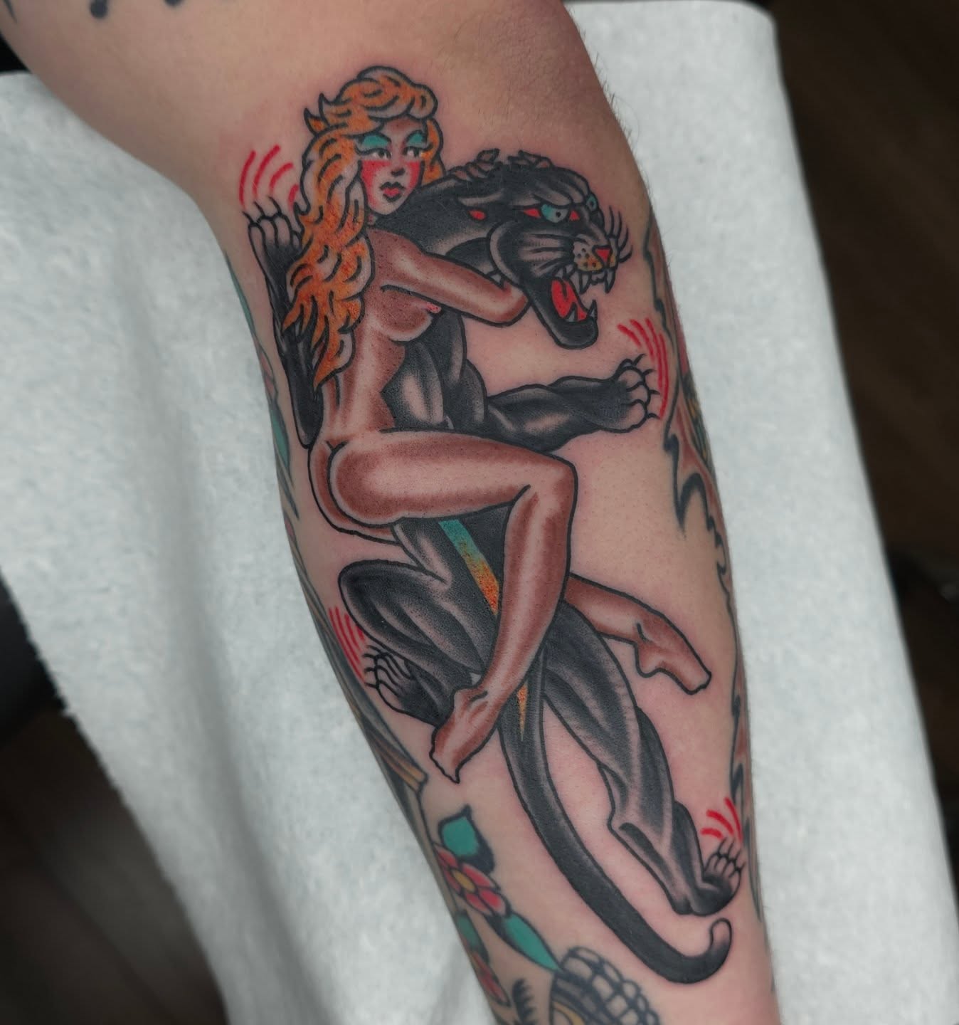 Tattoo by @claytontattooer — american_traditional