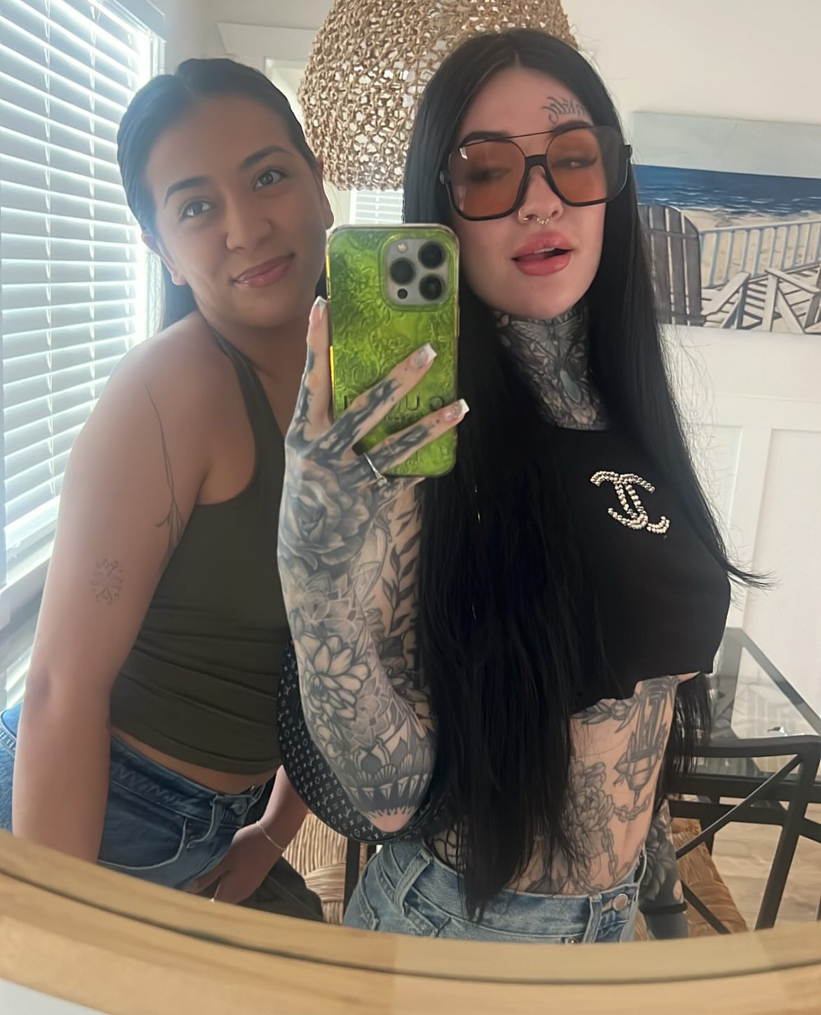 Floral sleeve American traditional tattoo on the upper arm by 𝔅𝔯𝔦 𝔉𝔩𝔢𝔱𝔠𝔥𝔢𝔯
