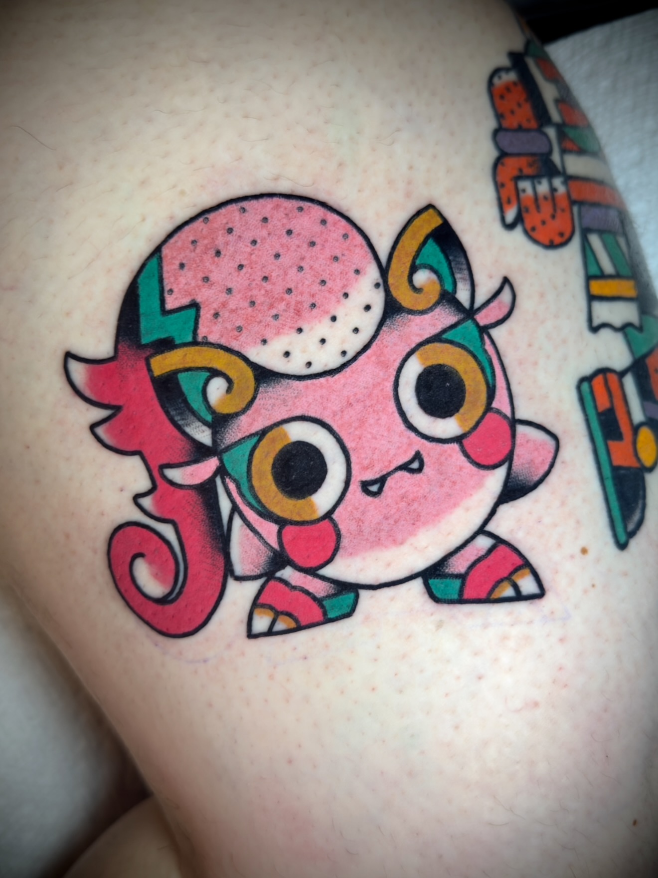 Tattoo by @_losifer — dotwork
