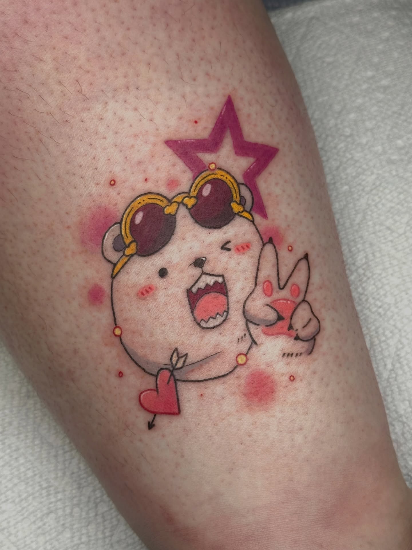 Tattoo by @shrimple.tattoos — illustrative