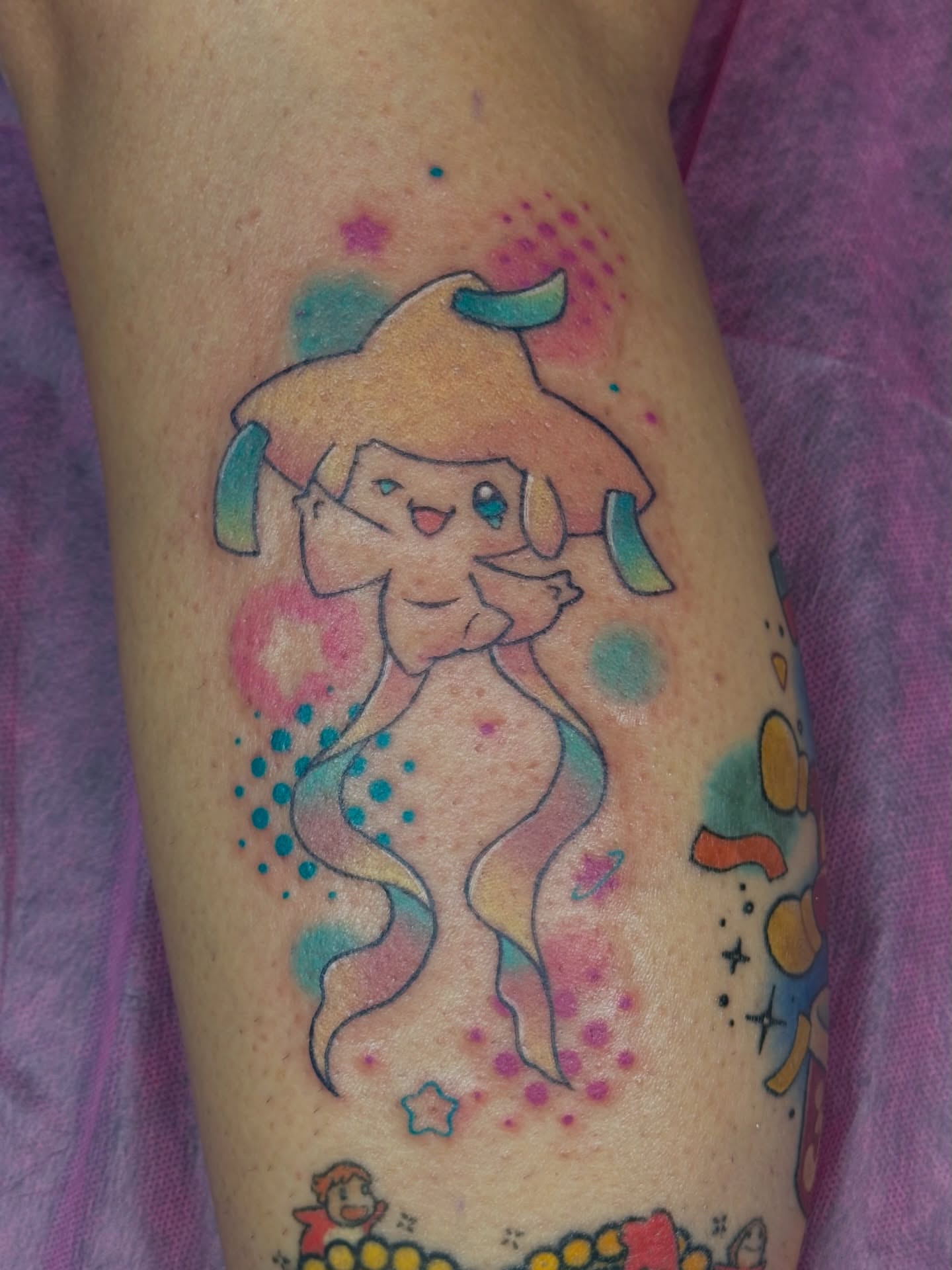Tattoo by @shrimple.tattoos — watercolor
