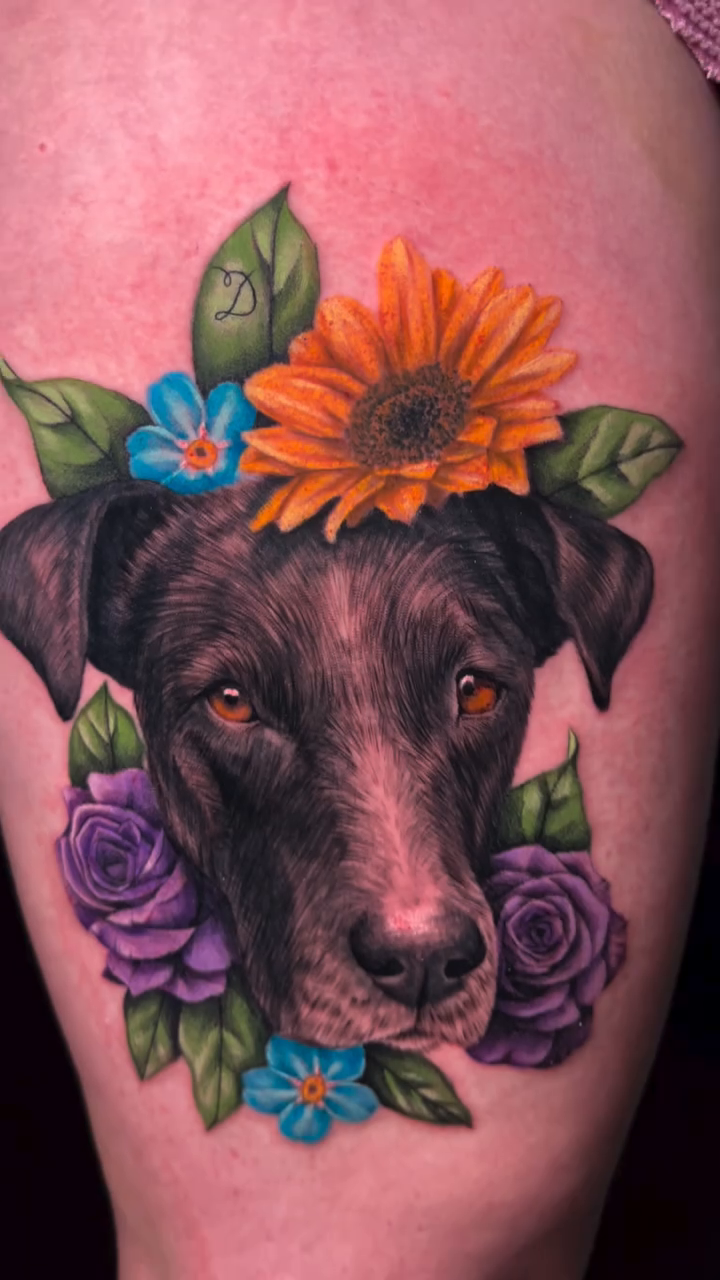 Tattoo by @ash_artsss — realism, fine_line