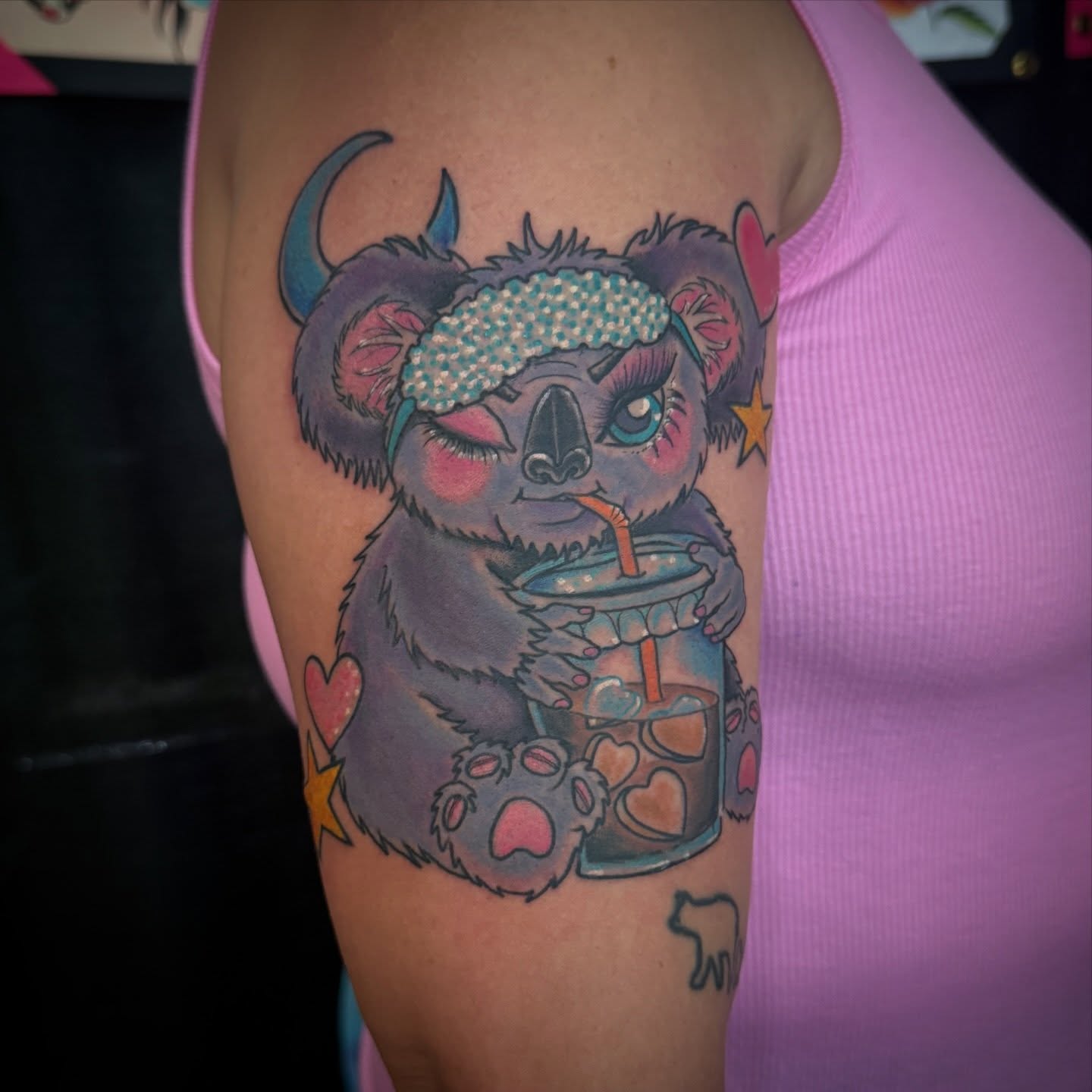 Tattoo by @itsglitter — dotwork