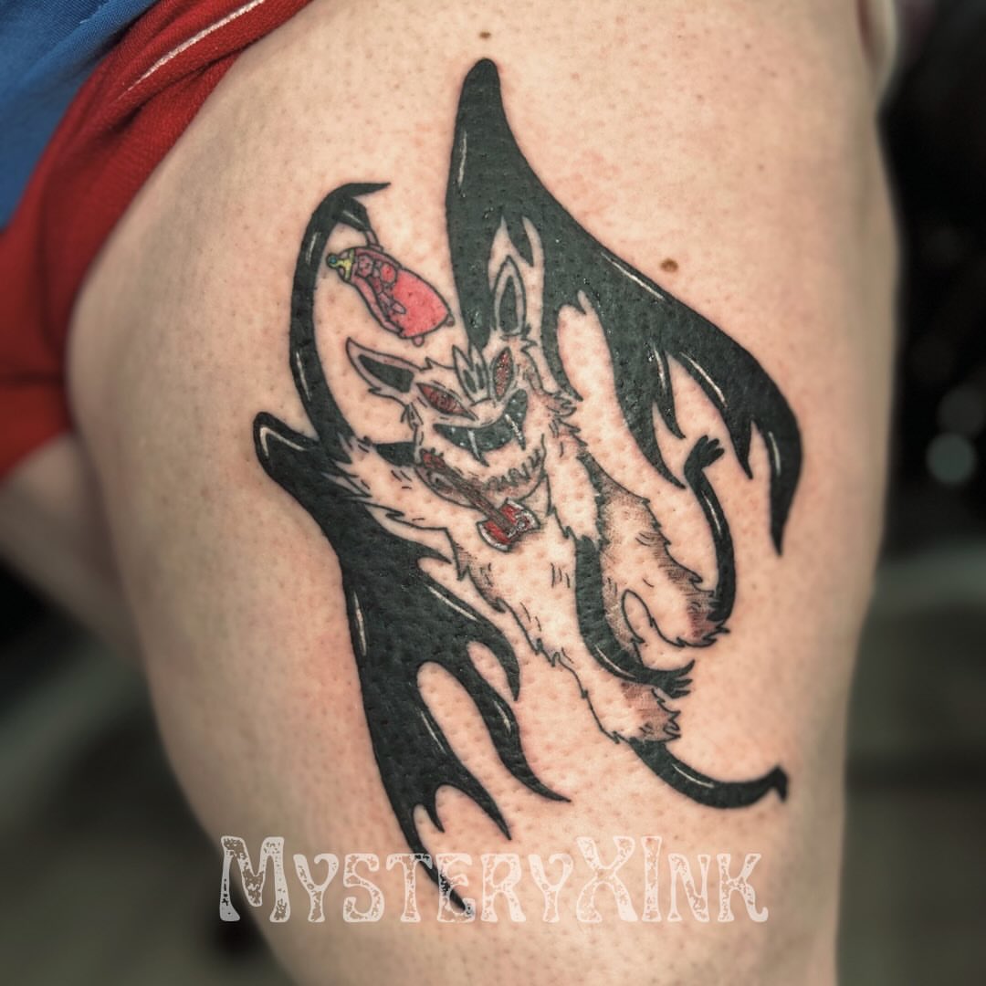 Tattoo by @mysteryxink — dark_realism