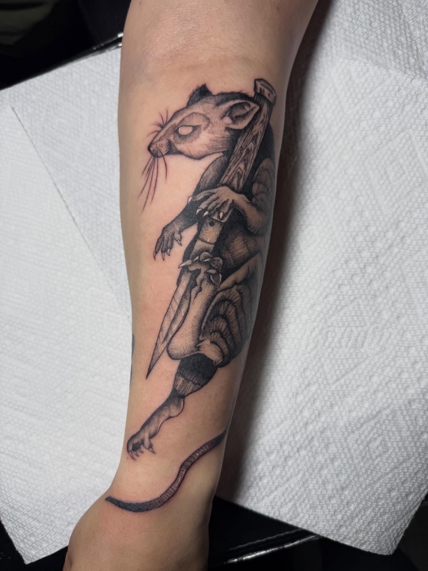 Tattoo by @akdoestattoos — realism, black_and_grey