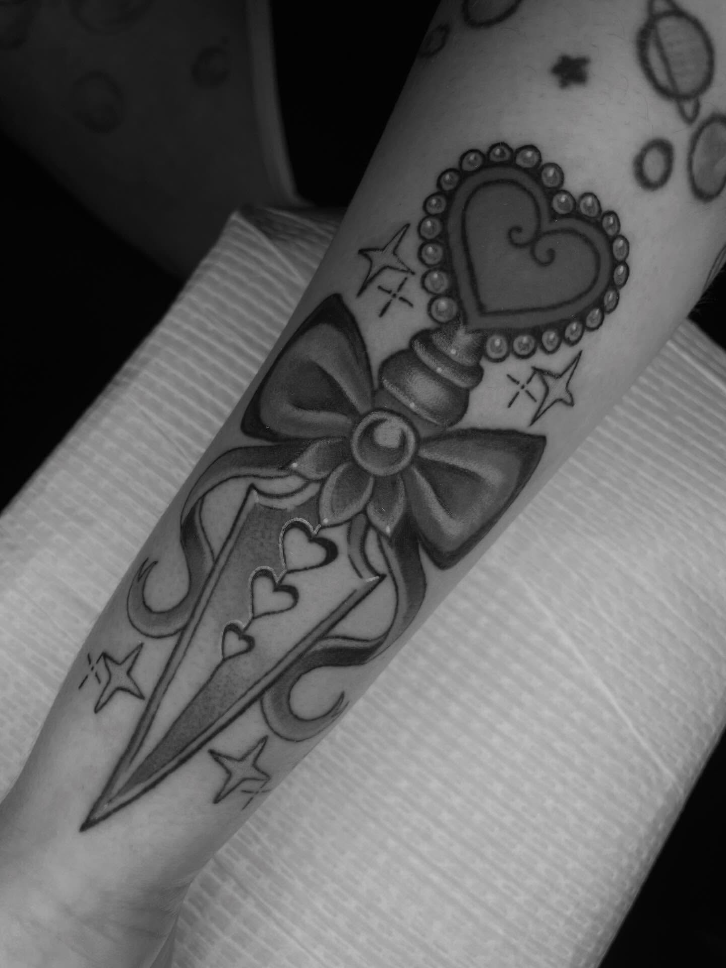 Tattoo by @xens0ul — american_traditional, black_and_grey