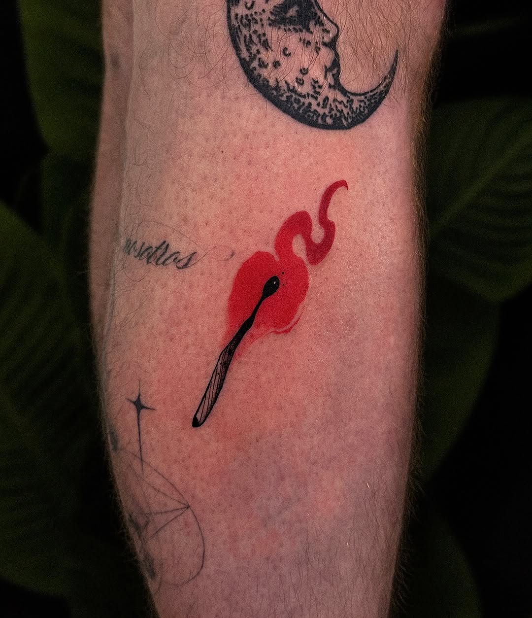 Tattoo by @marina_tats — ignorant, trash_polka