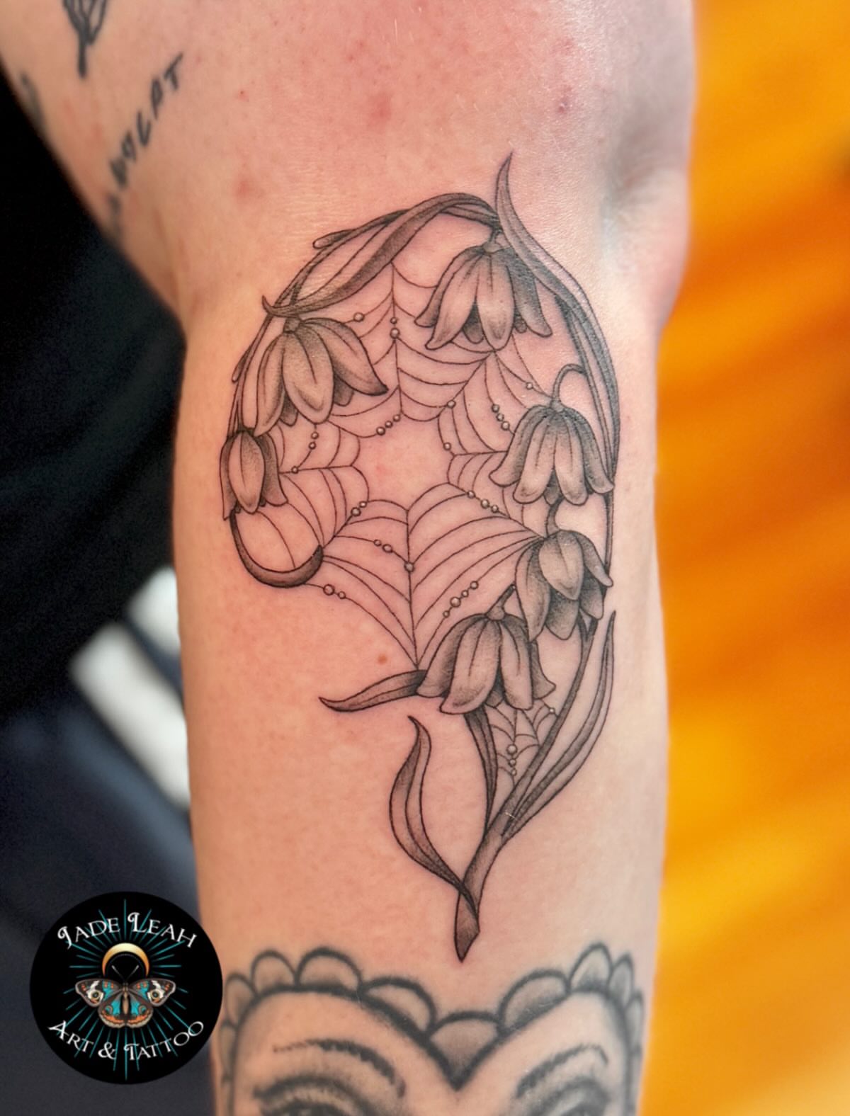 Tattoo by @jadeleah.artandtattoo β black_and_grey