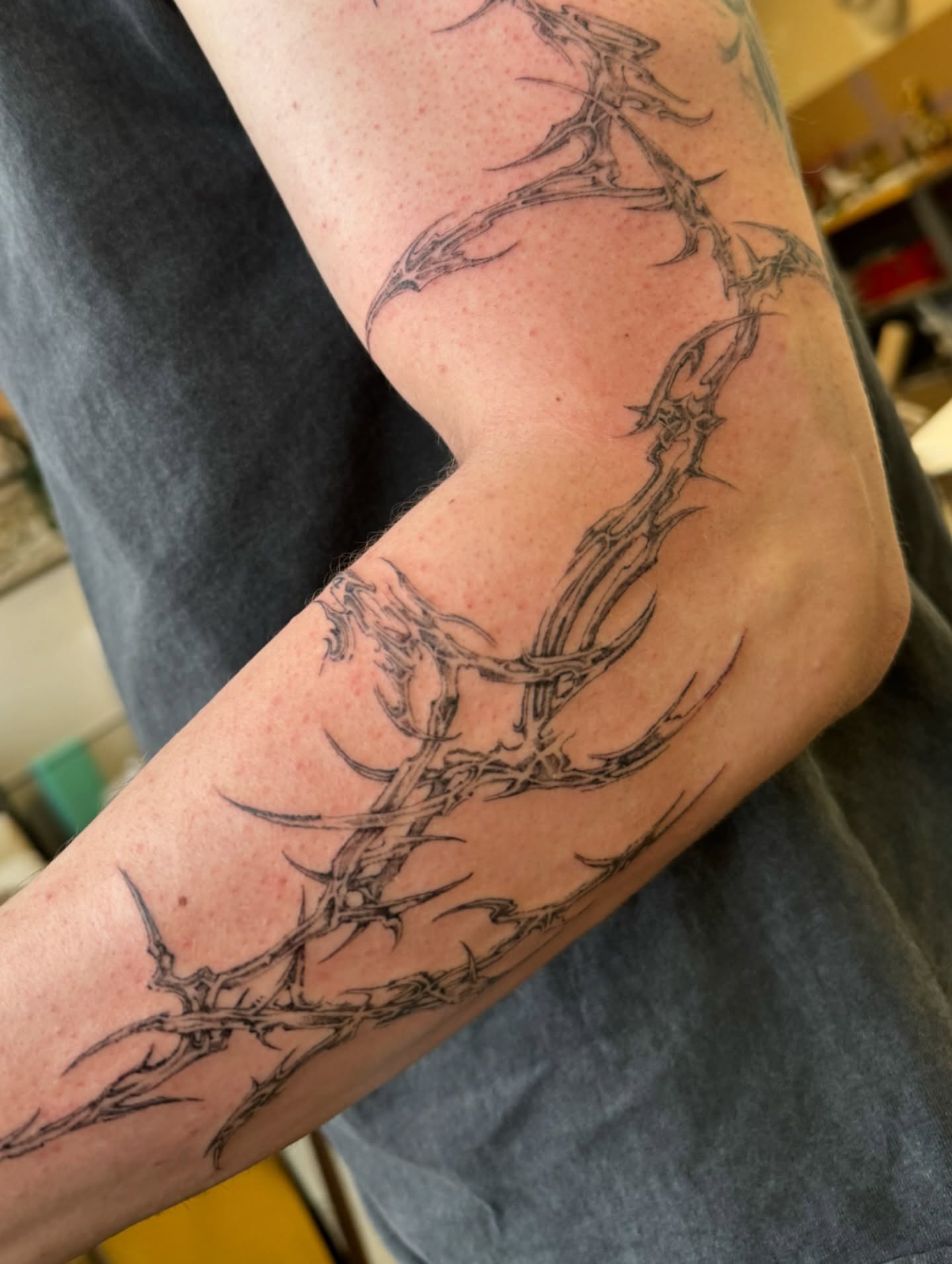Tattoo by @henry.hank.howdy — black_and_grey