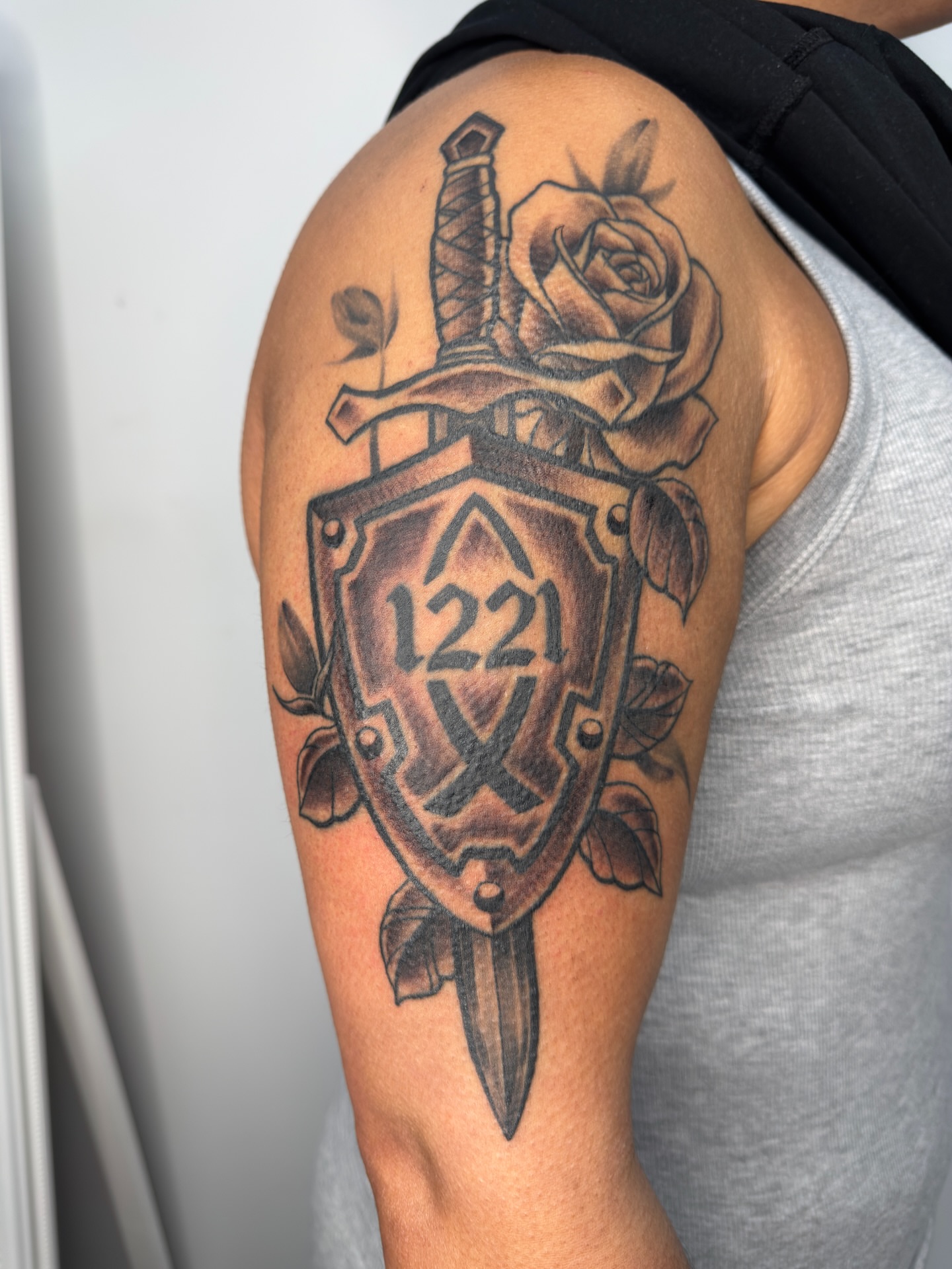 Tattoo by @inkandjosh — black_and_grey