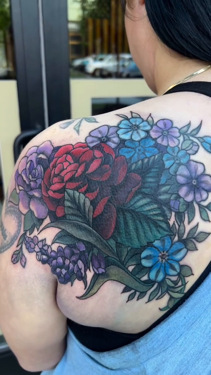 Tattoo by @thealliwilcox — realism, neo_traditional