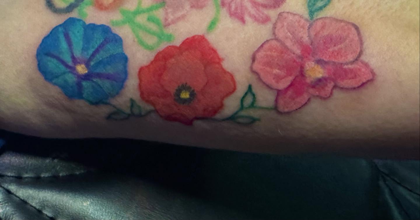 Tattoo by @needlecakeinc — watercolor