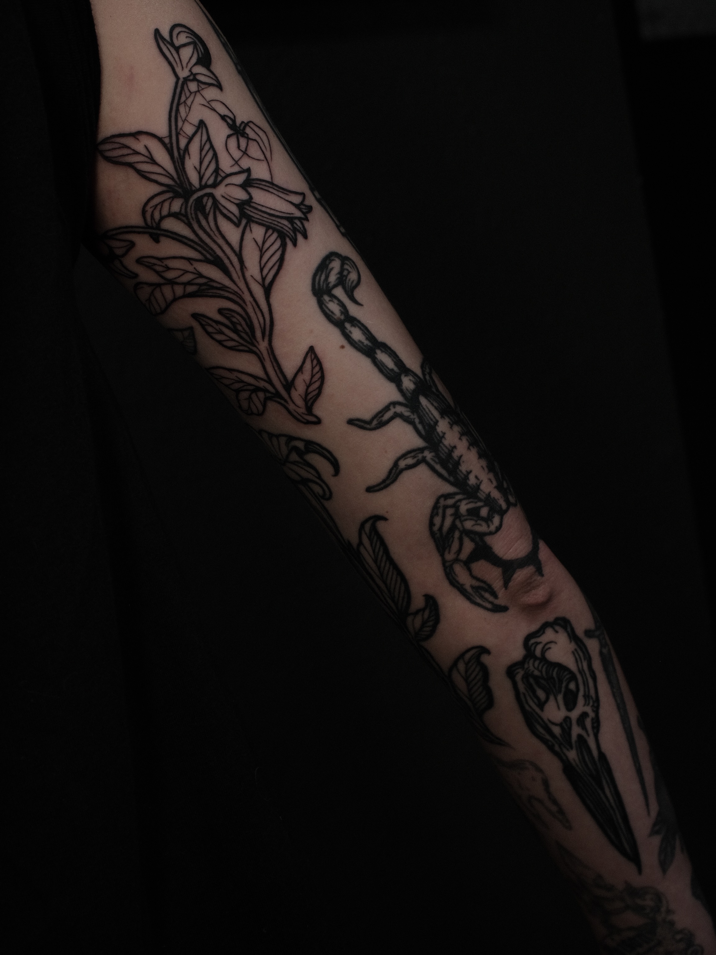 Tattoo by @staydoomed — black_and_grey