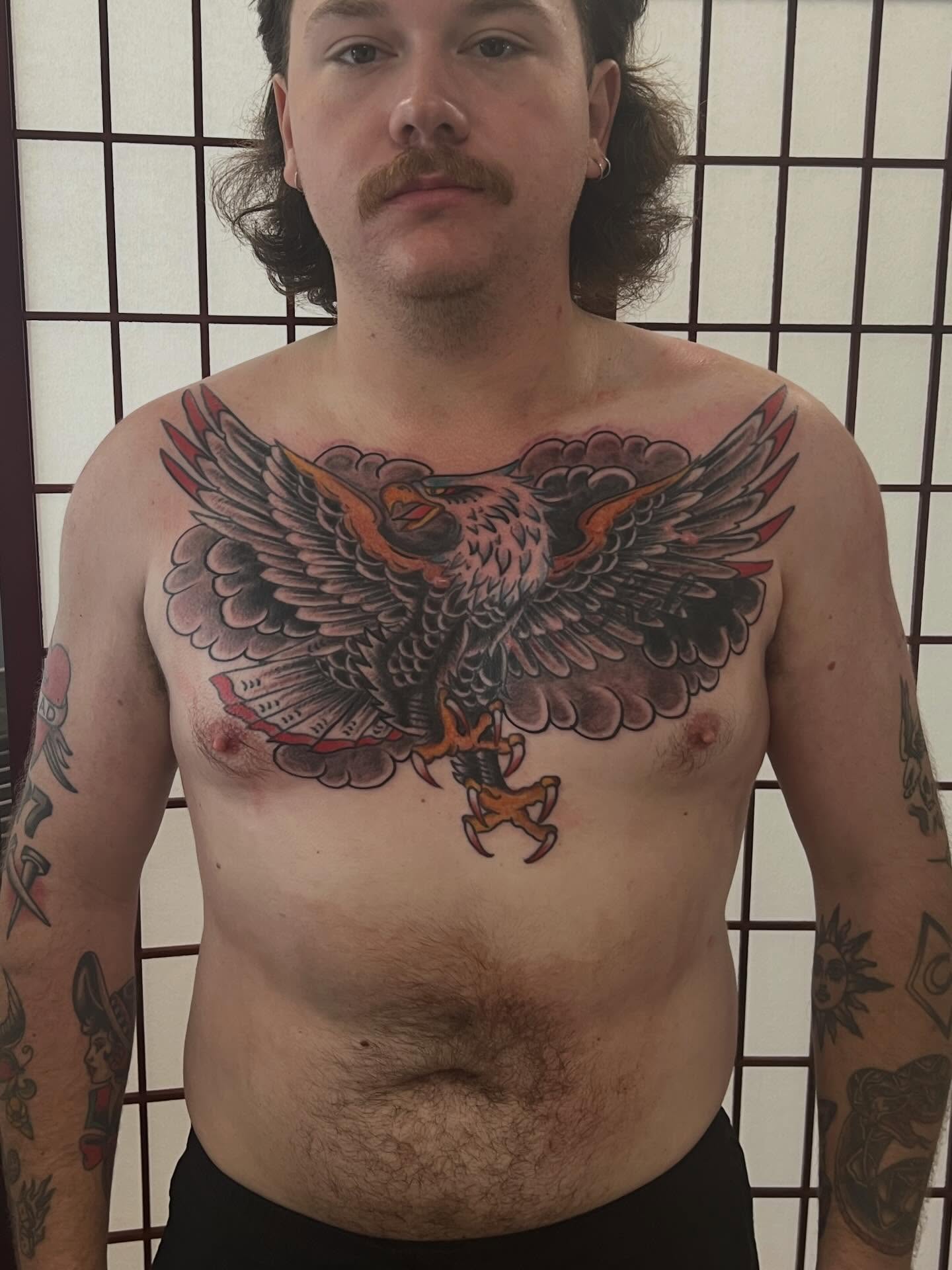 Tattoo by @geaux_catfish — american_traditional