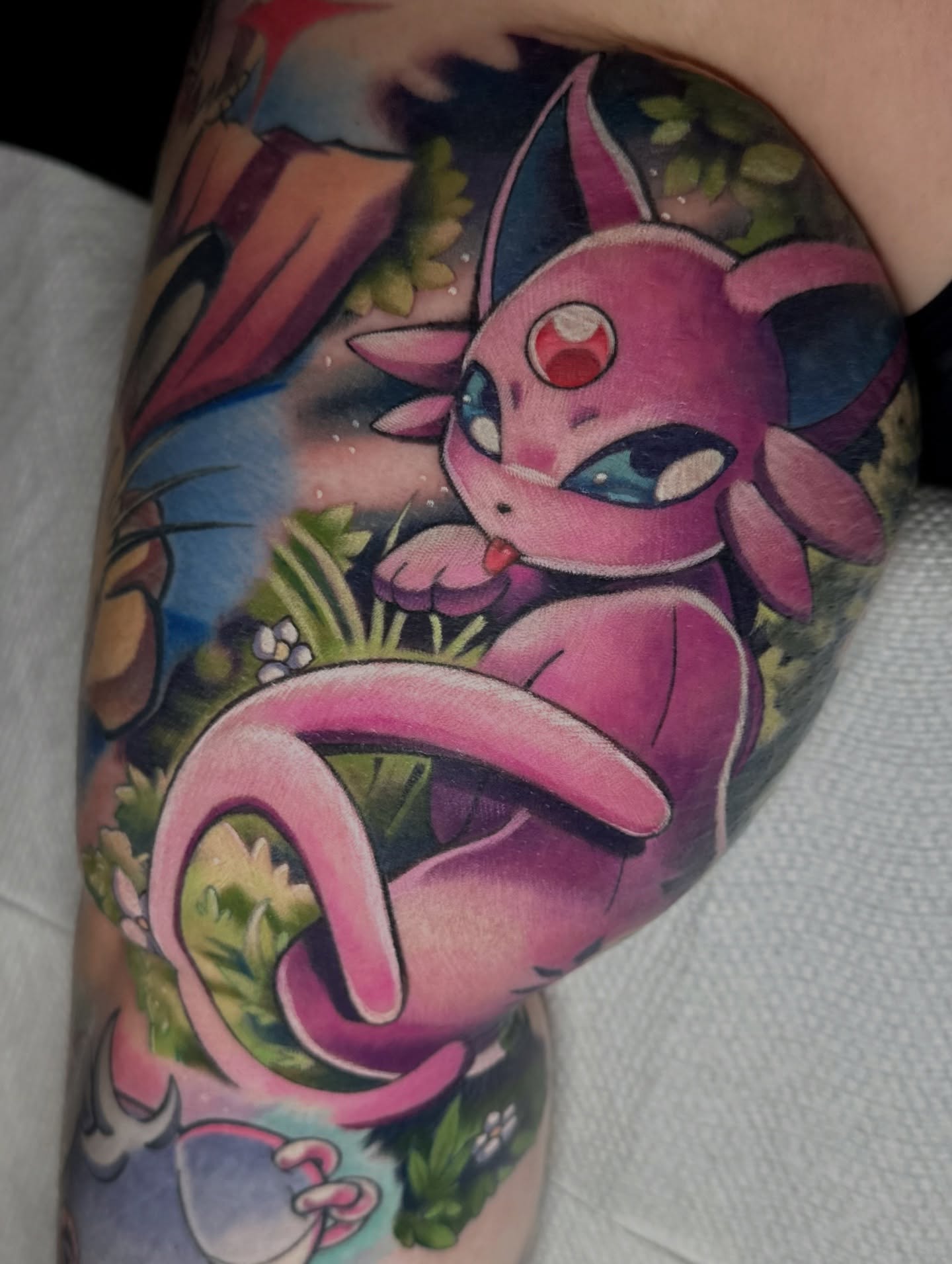 Tattoo by @fakkubunny — anime