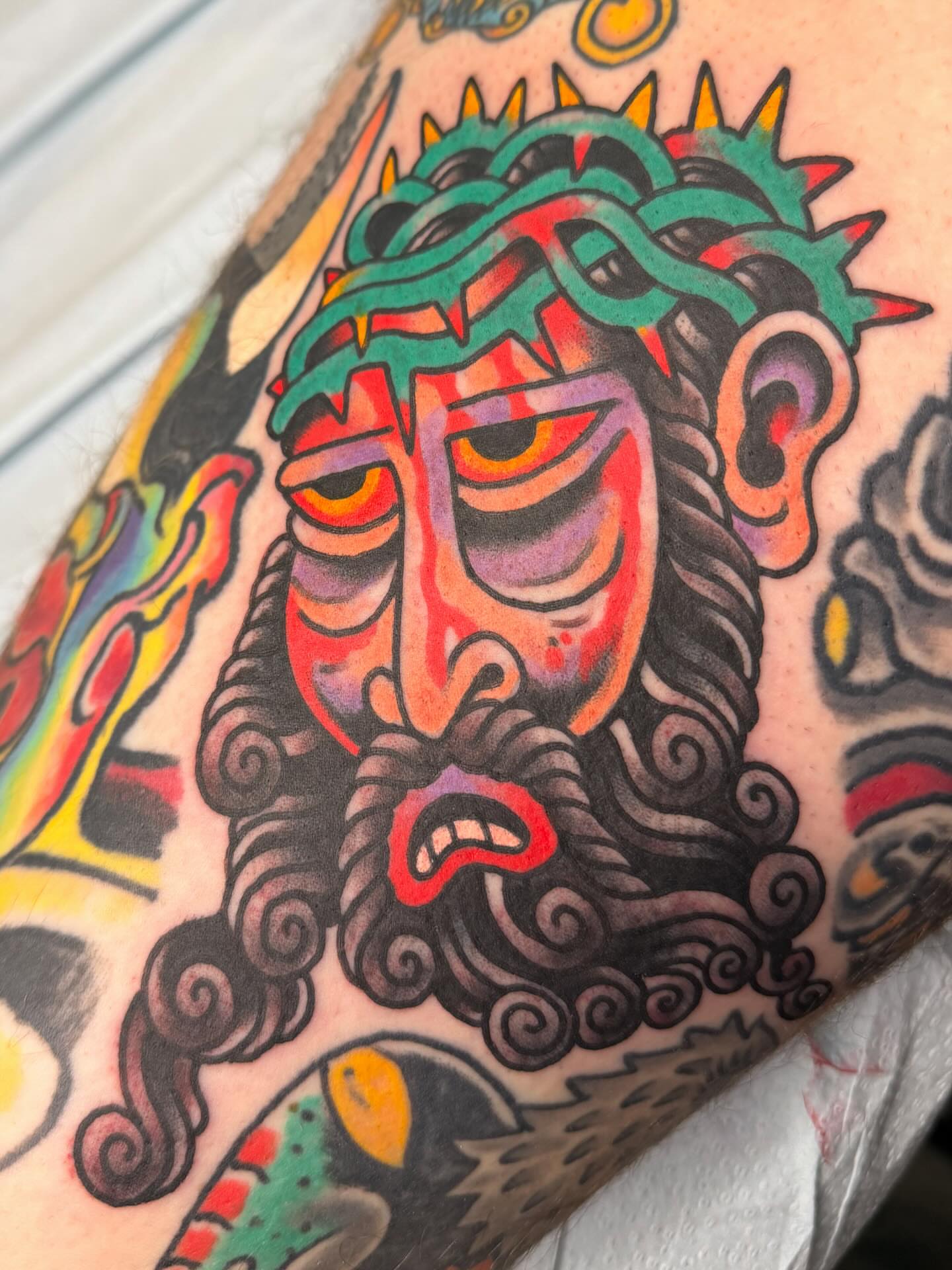 Tattoo by Danny Reed, Asheville, NC