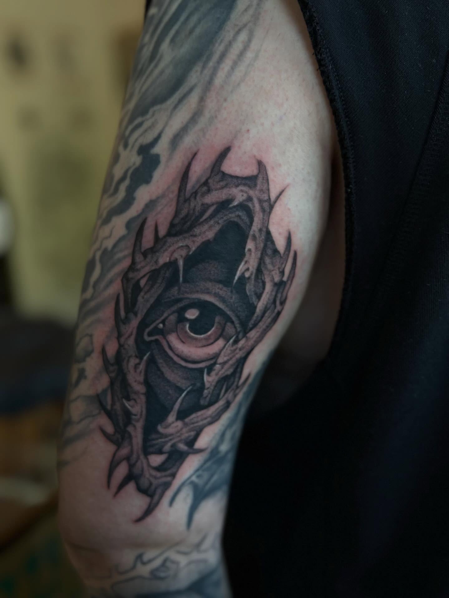 Tattoo by @seanbaldwintattoos — dark_realism