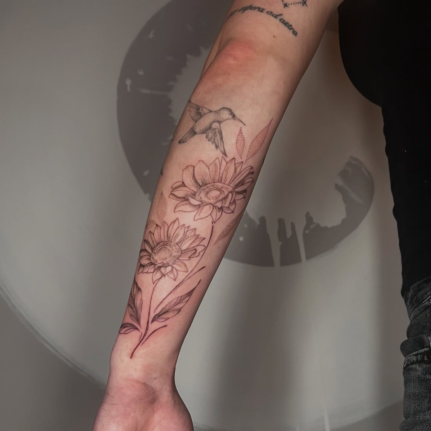 Tattoo by @nomadic.designs β dotwork, realism