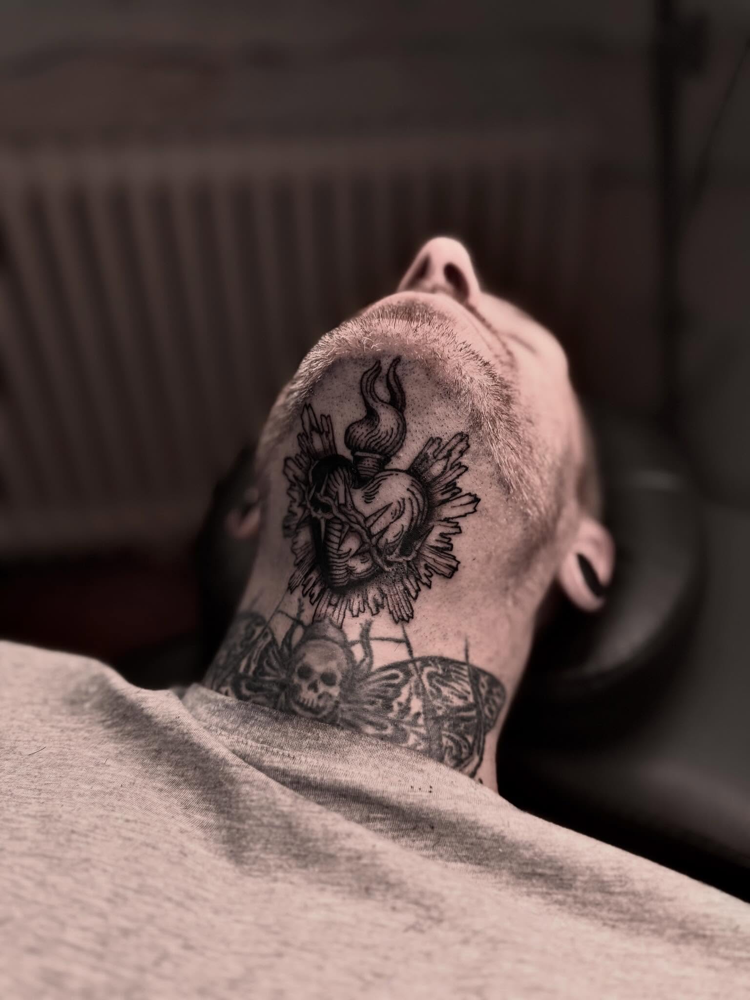 Tattoo by @korztattoo โ black_and_grey