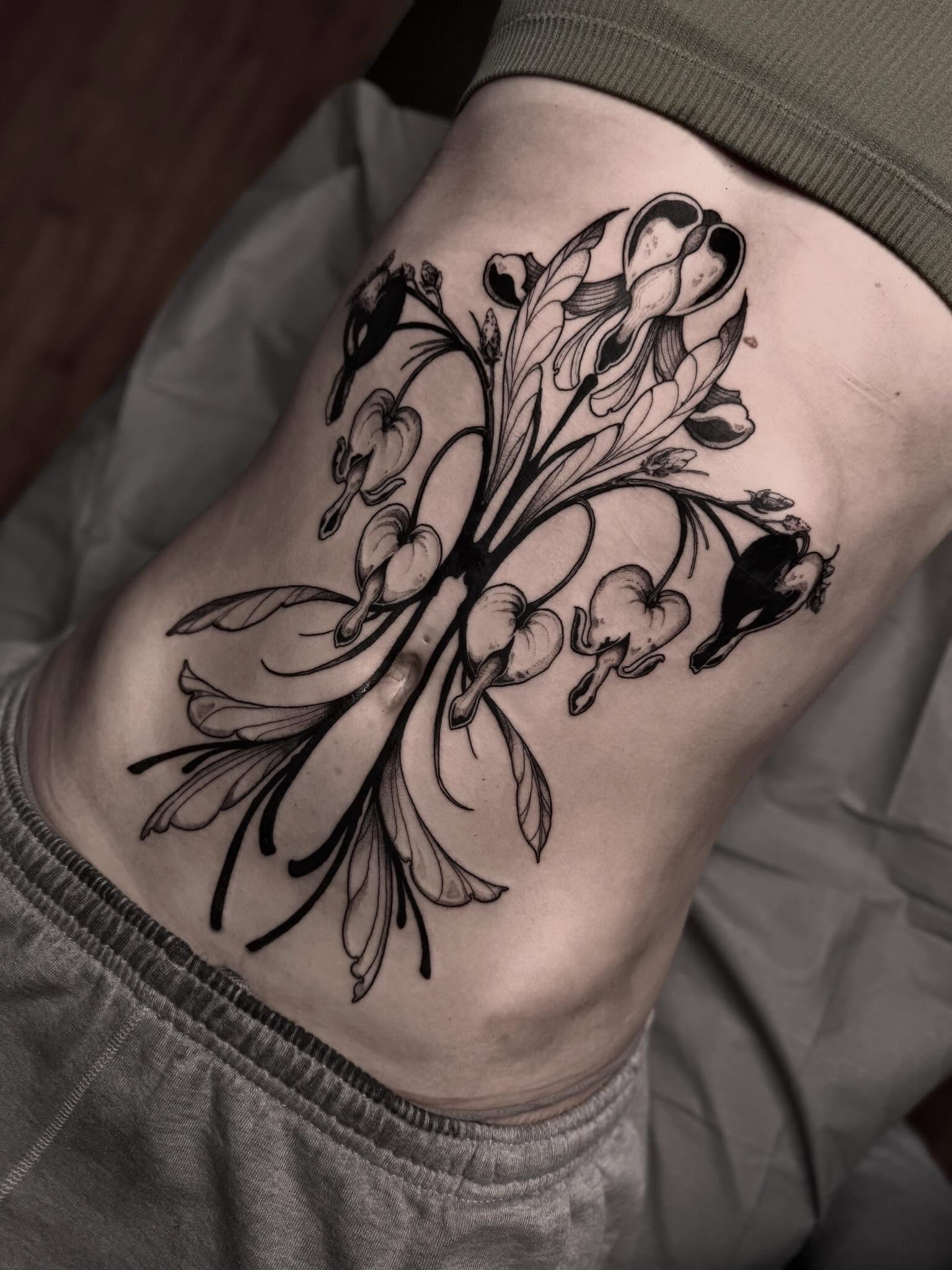 Tattoo by @korztattoo โ black_and_grey