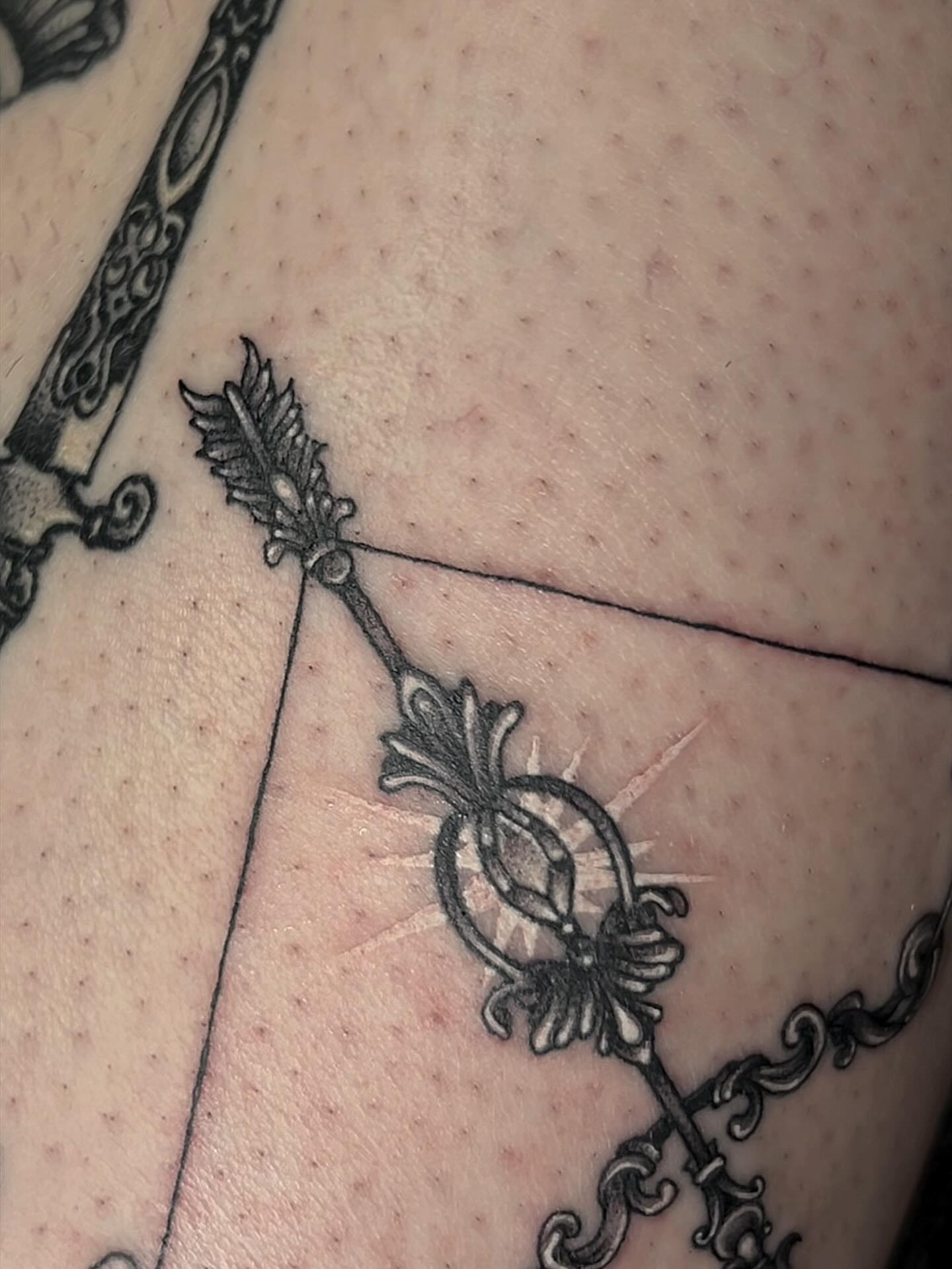 Tattoo by @stonyh4wk — black_and_grey