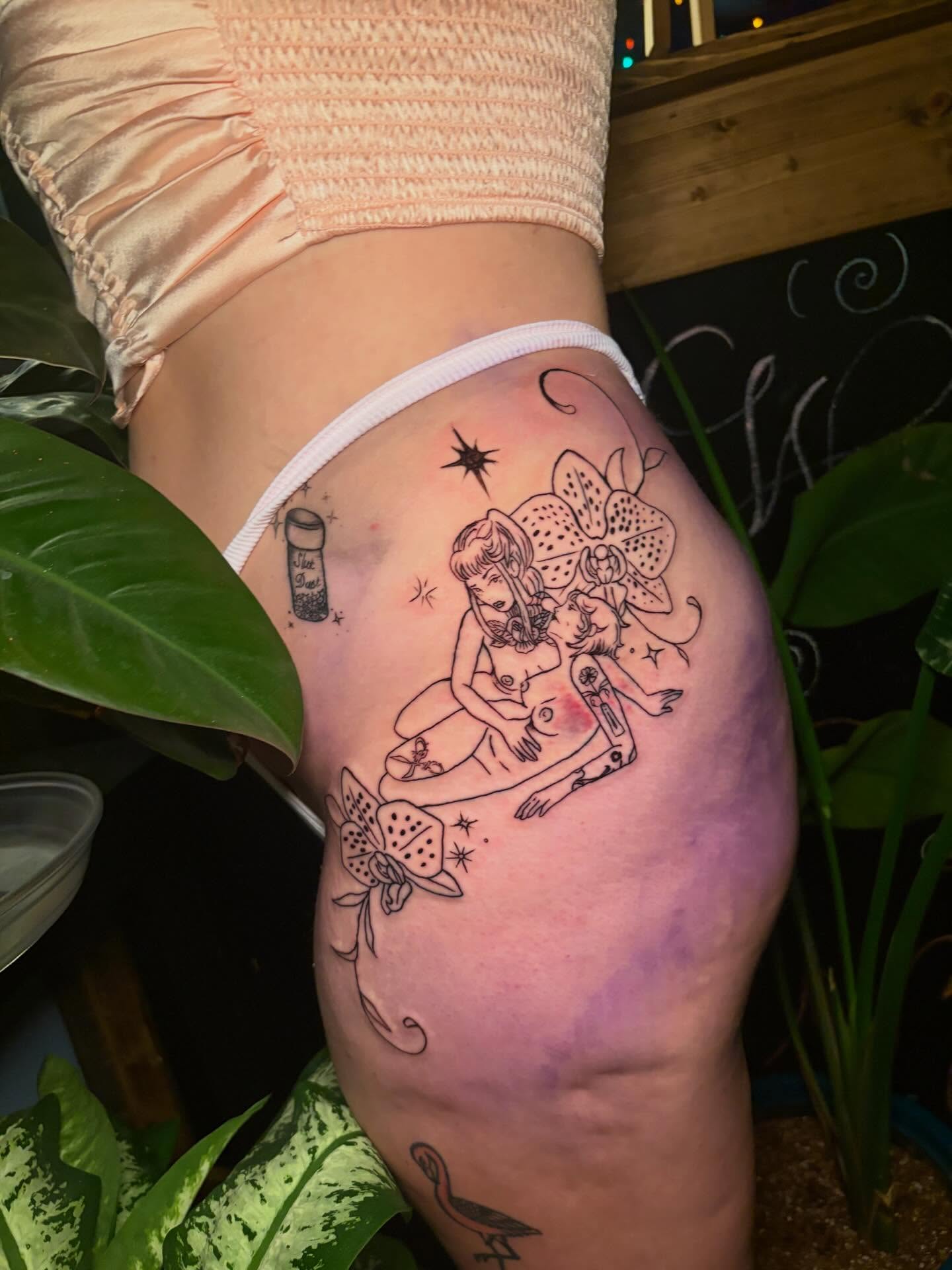 Tattoo by @cats_and_tattoos โ black_and_grey