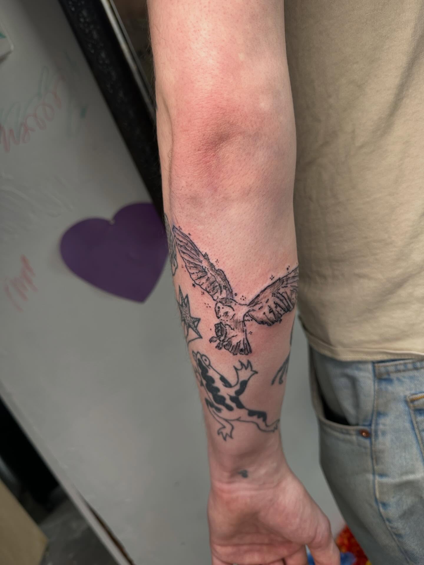 Tattoo by @coloredpencilgrl — black_and_grey