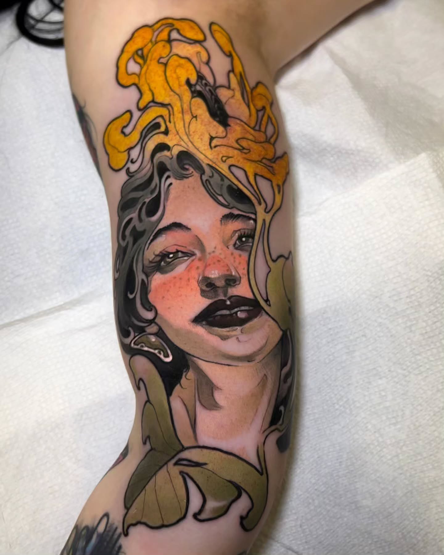 Tattoo by @ulyss_blair — neo_traditional, realism