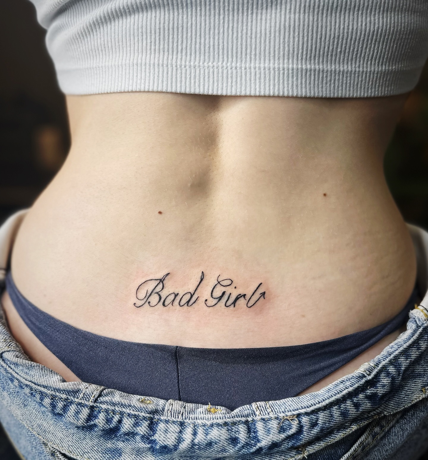 Tattoo by @whosmadelineseeley — lettering_script
