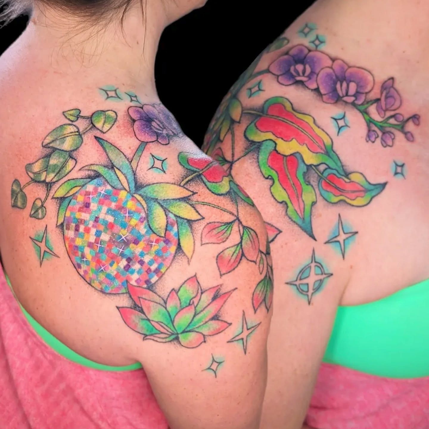 Tattoo by @corintattoos β dotwork, geometric