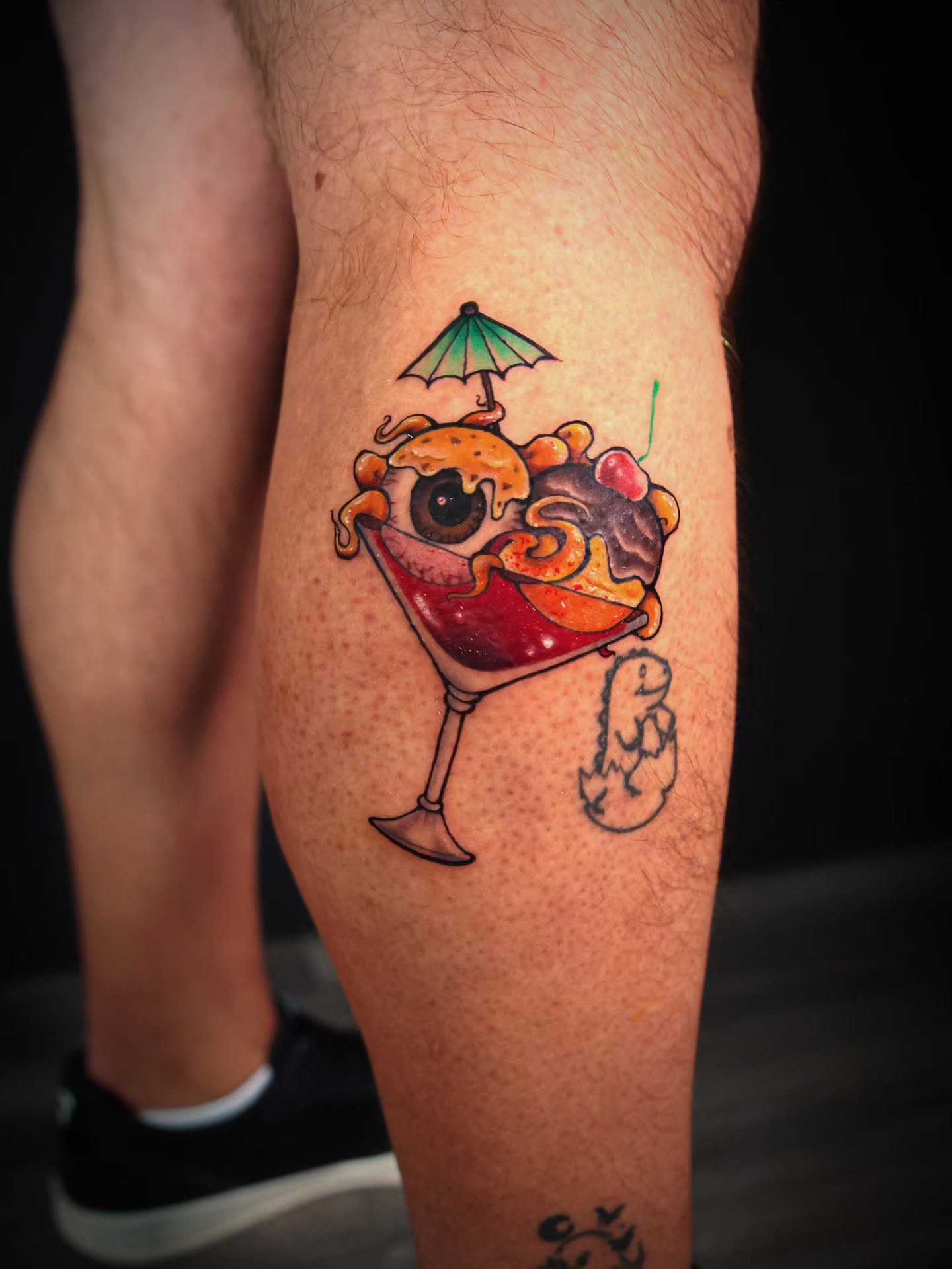 Tattoo by @hyena_lapis — new_school, illustrative