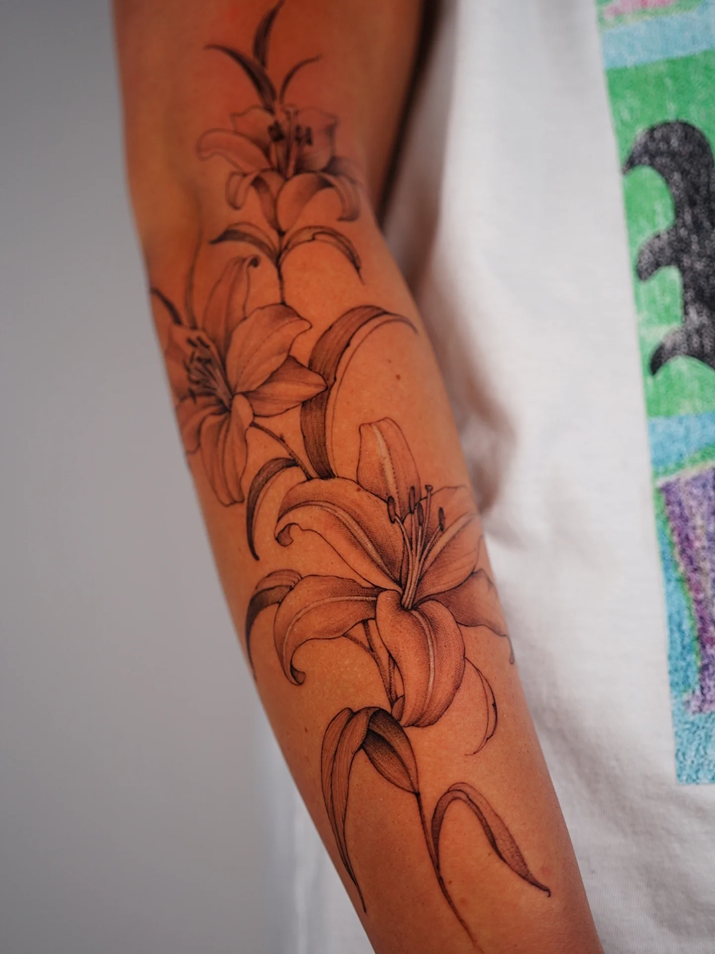 Tattoo by @vii_tattoo — black_and_grey