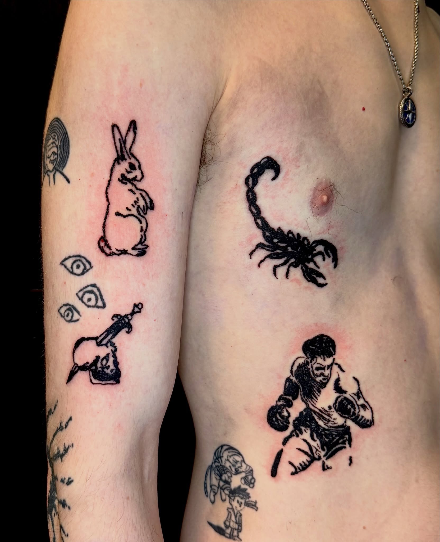 Tattoo by @noahvincenttattoo β black_and_grey
