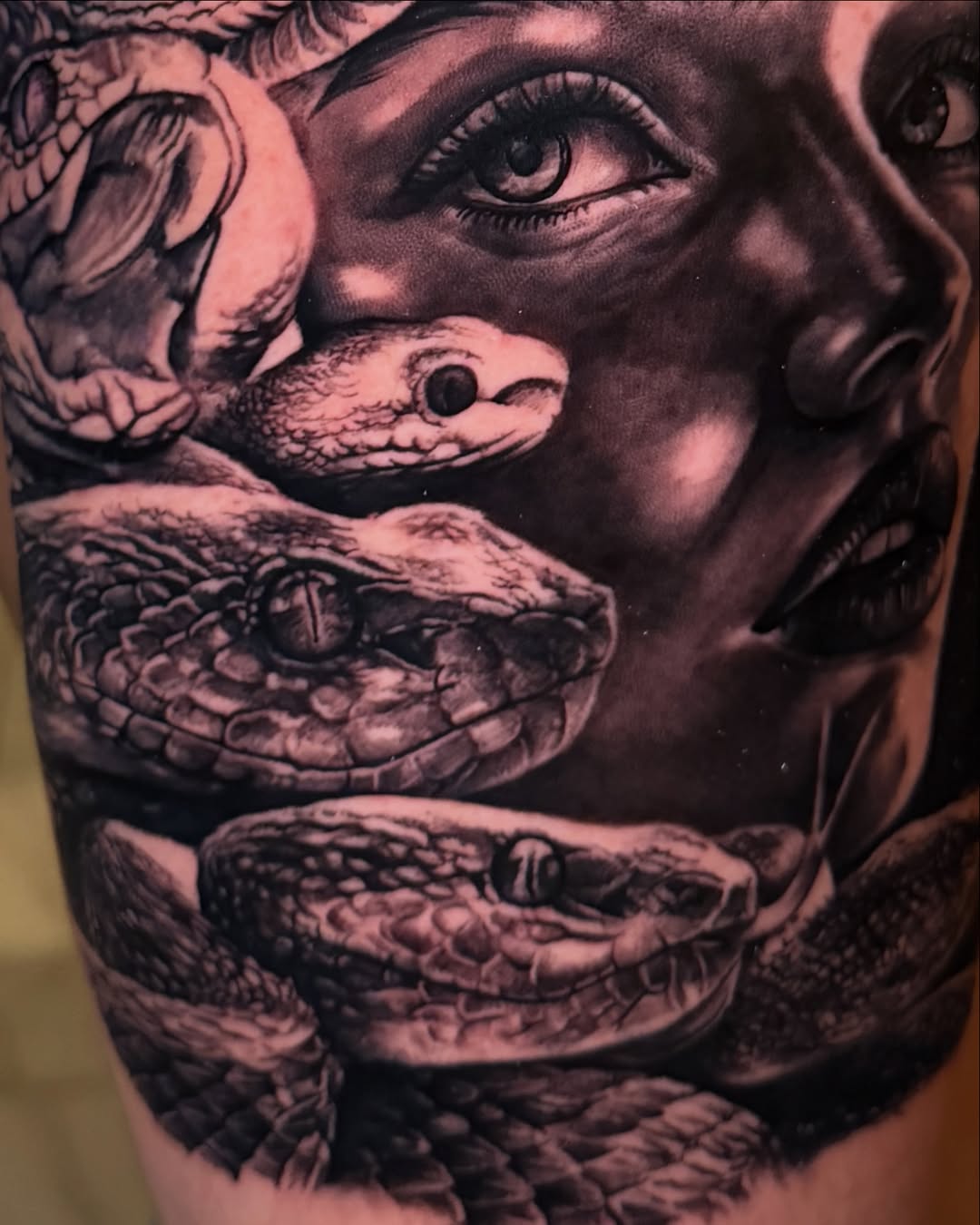 Tattoo by @chrisjansenofficial — realism, black_and_grey