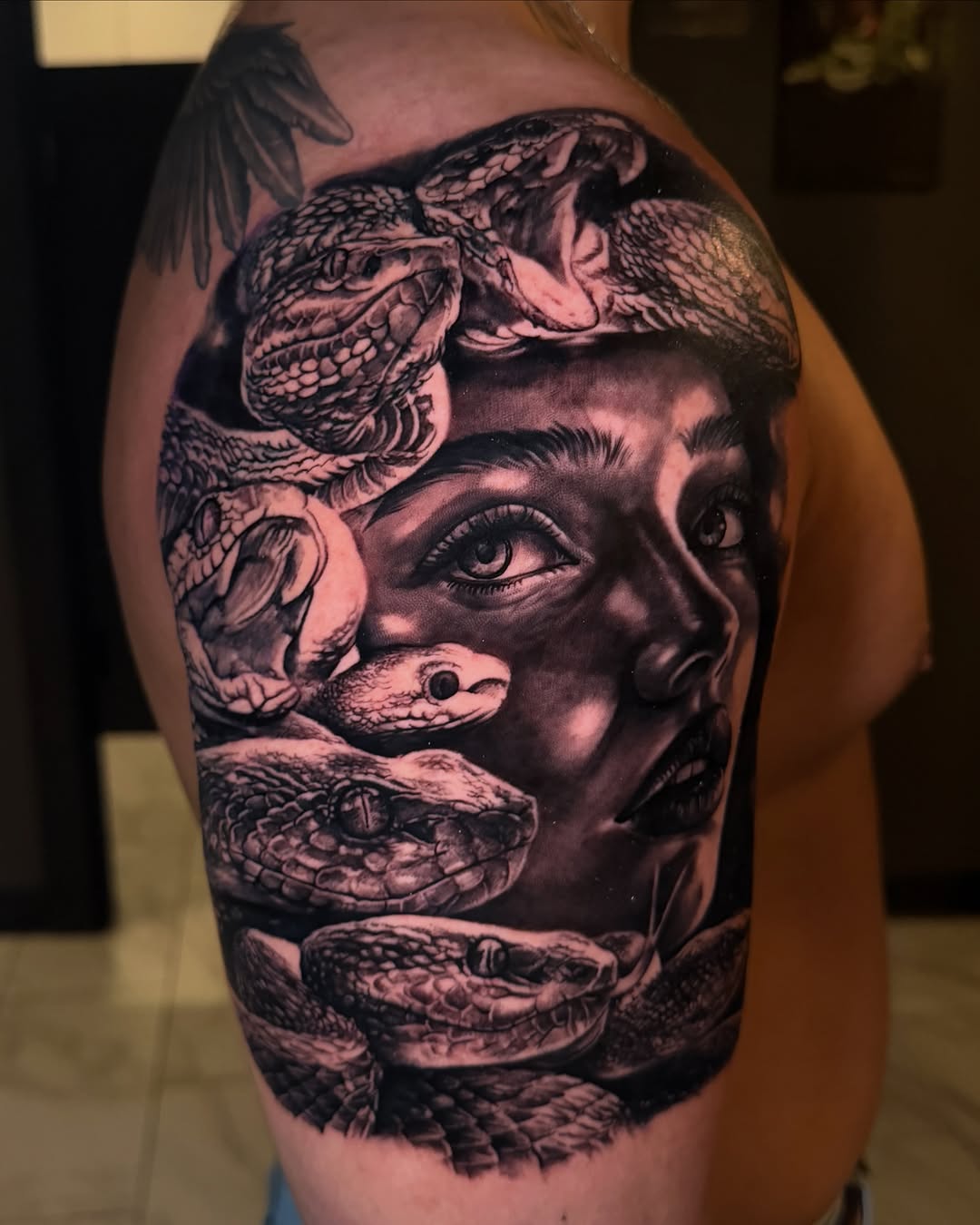 Tattoo by @chrisjansenofficial — realism, black_and_grey