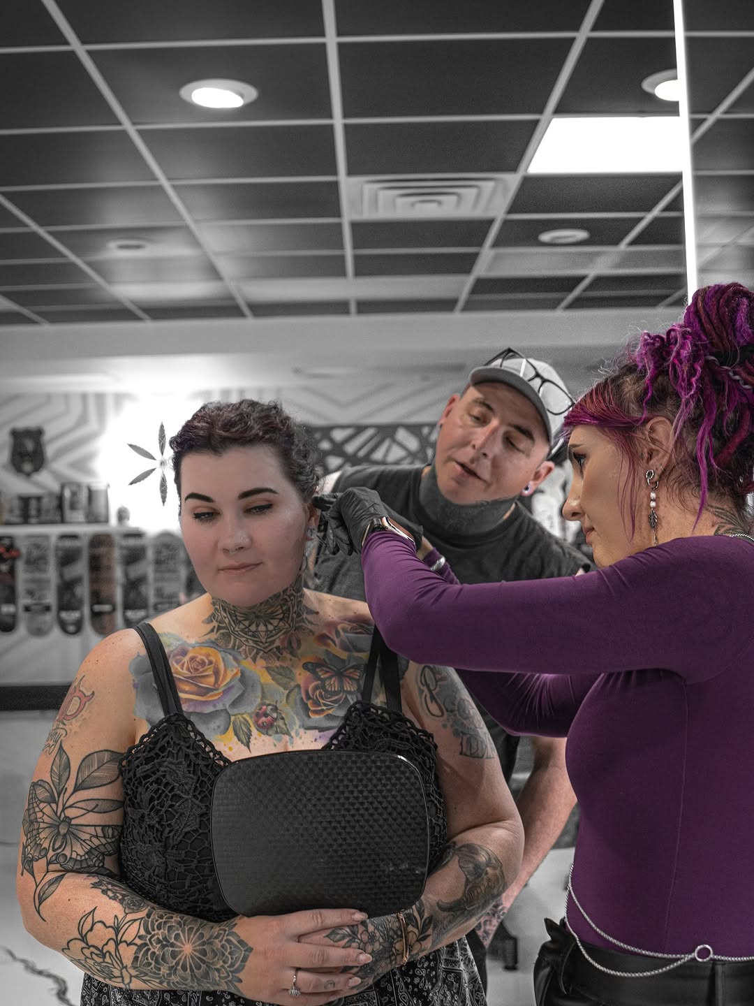 Tattoo by @nairadots — realism, black_and_grey