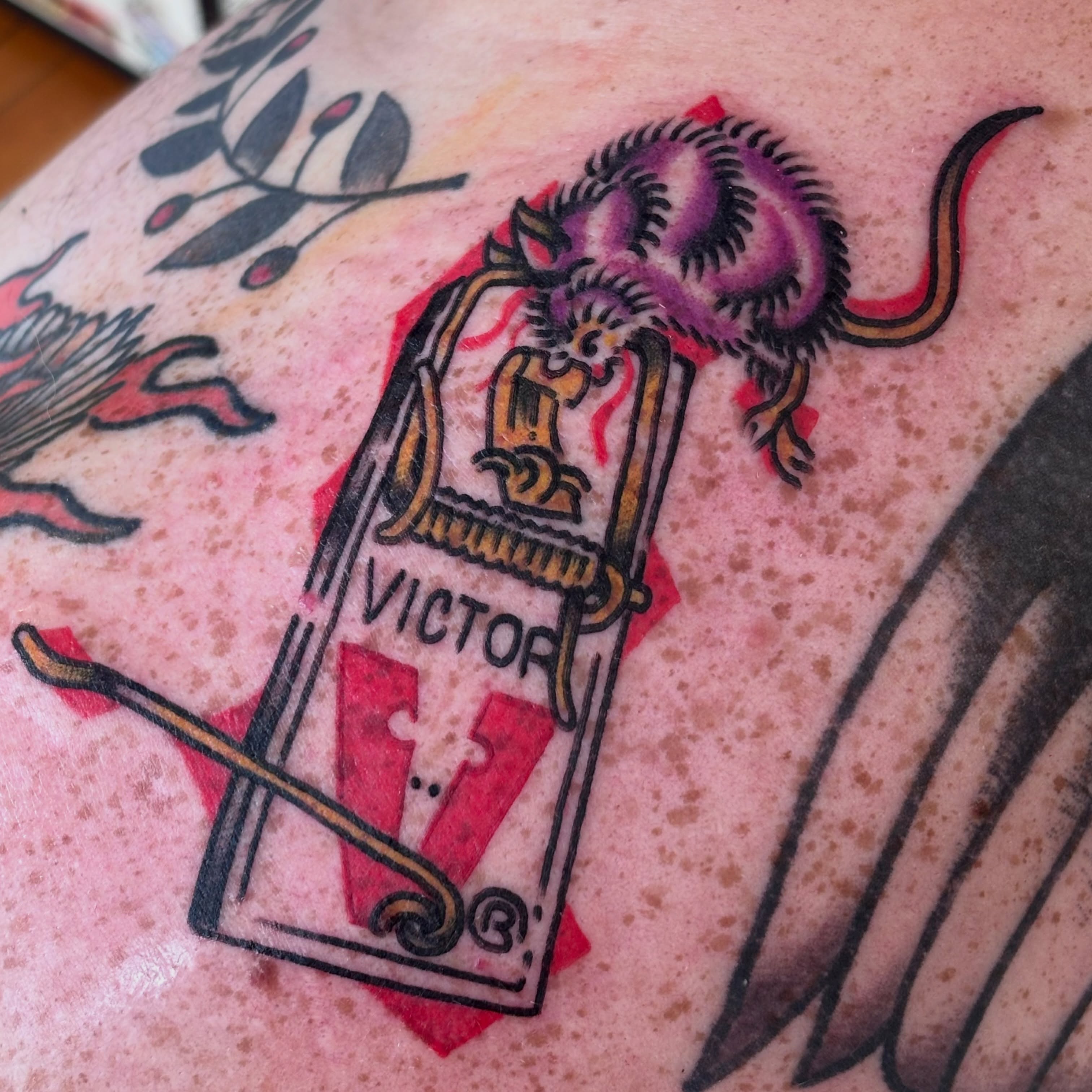 Tattoo by @lone_duck — american_traditional